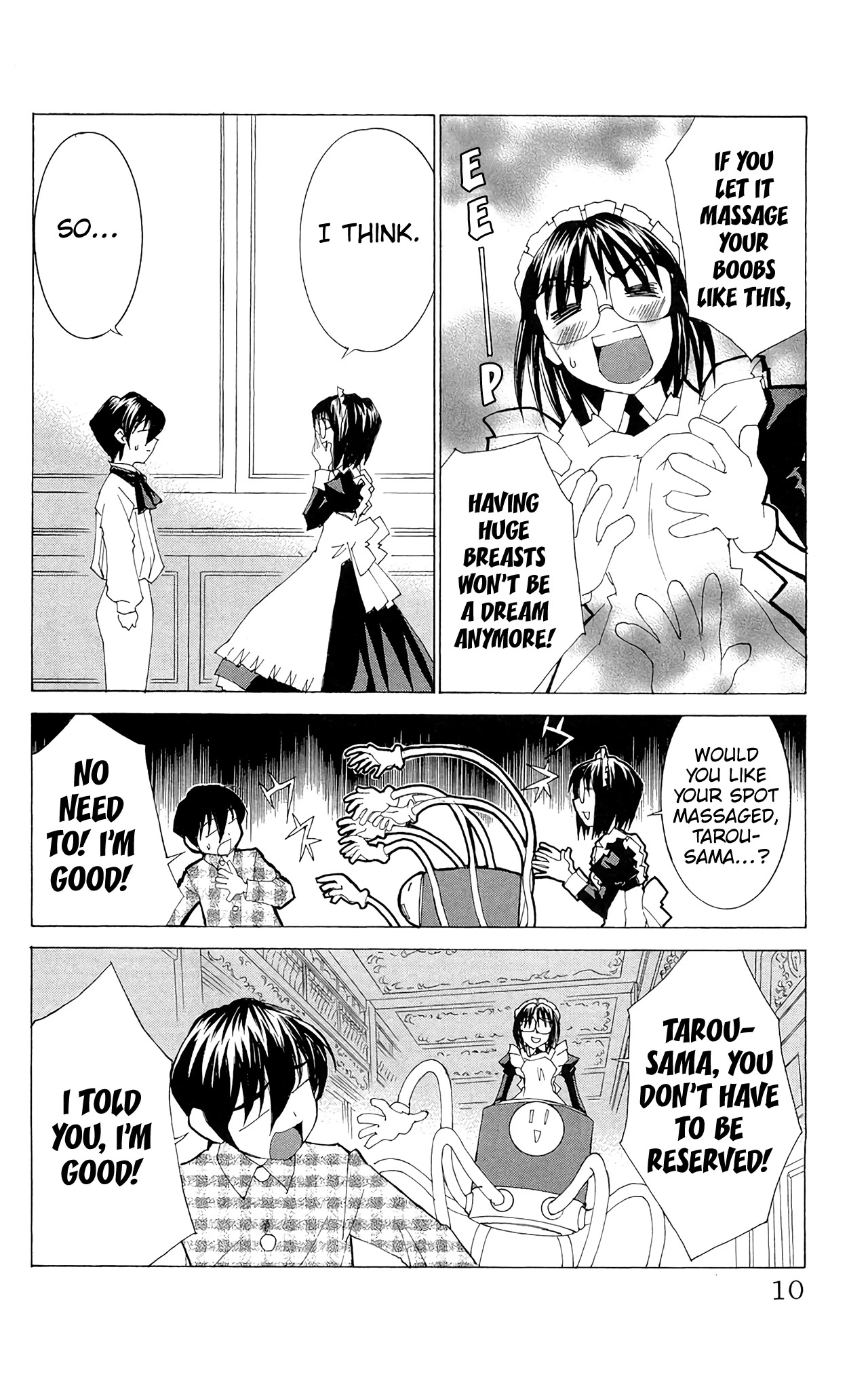 Hanaukyo Maid Tai Chapter 60 page 13 - Chapter 60: On a snowy day