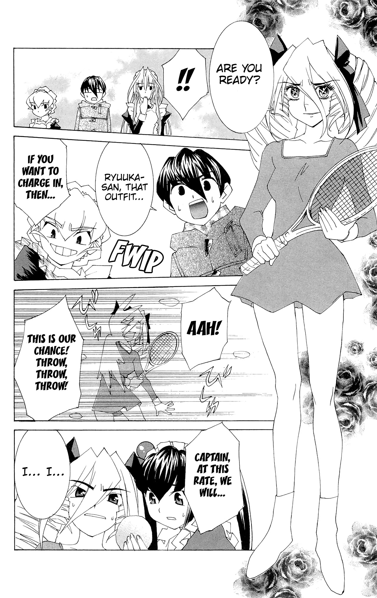 Hanaukyo Maid Tai Chapter 60 page 17 - Chapter 60: On a snowy day