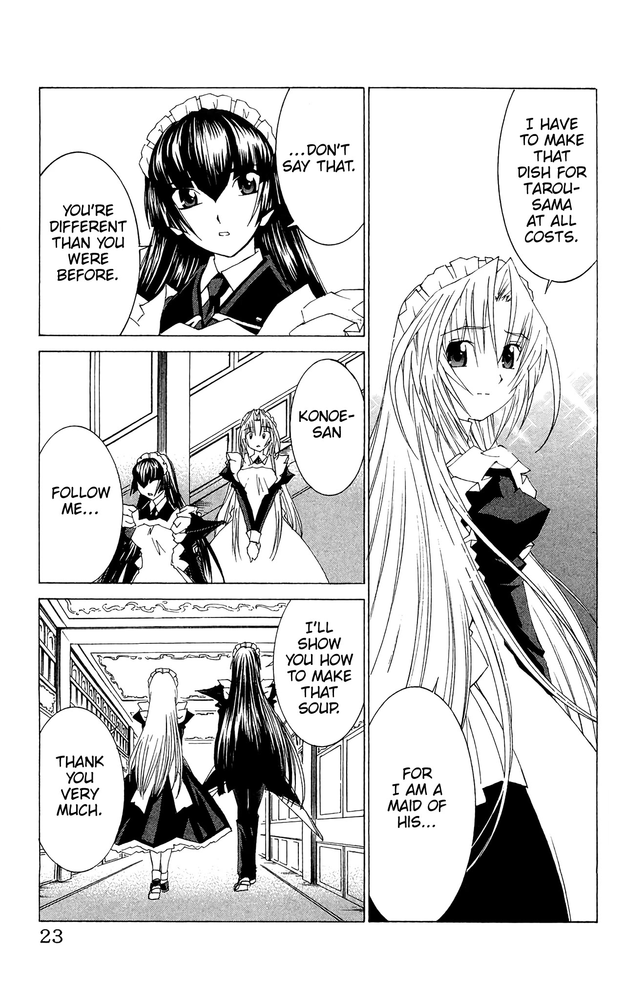 Hanaukyo Maid Tai Chapter 60 page 26 - Chapter 60: On a snowy day