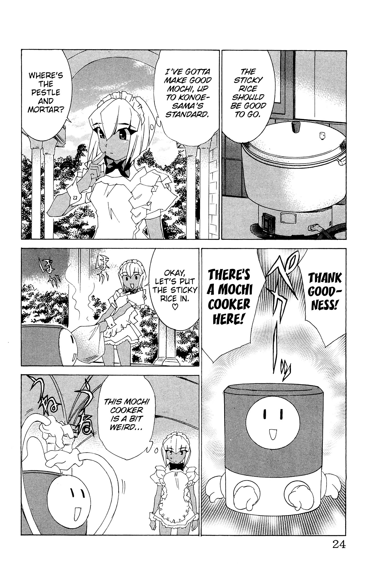 Hanaukyo Maid Tai Chapter 60 page 27 - Chapter 60: On a snowy day