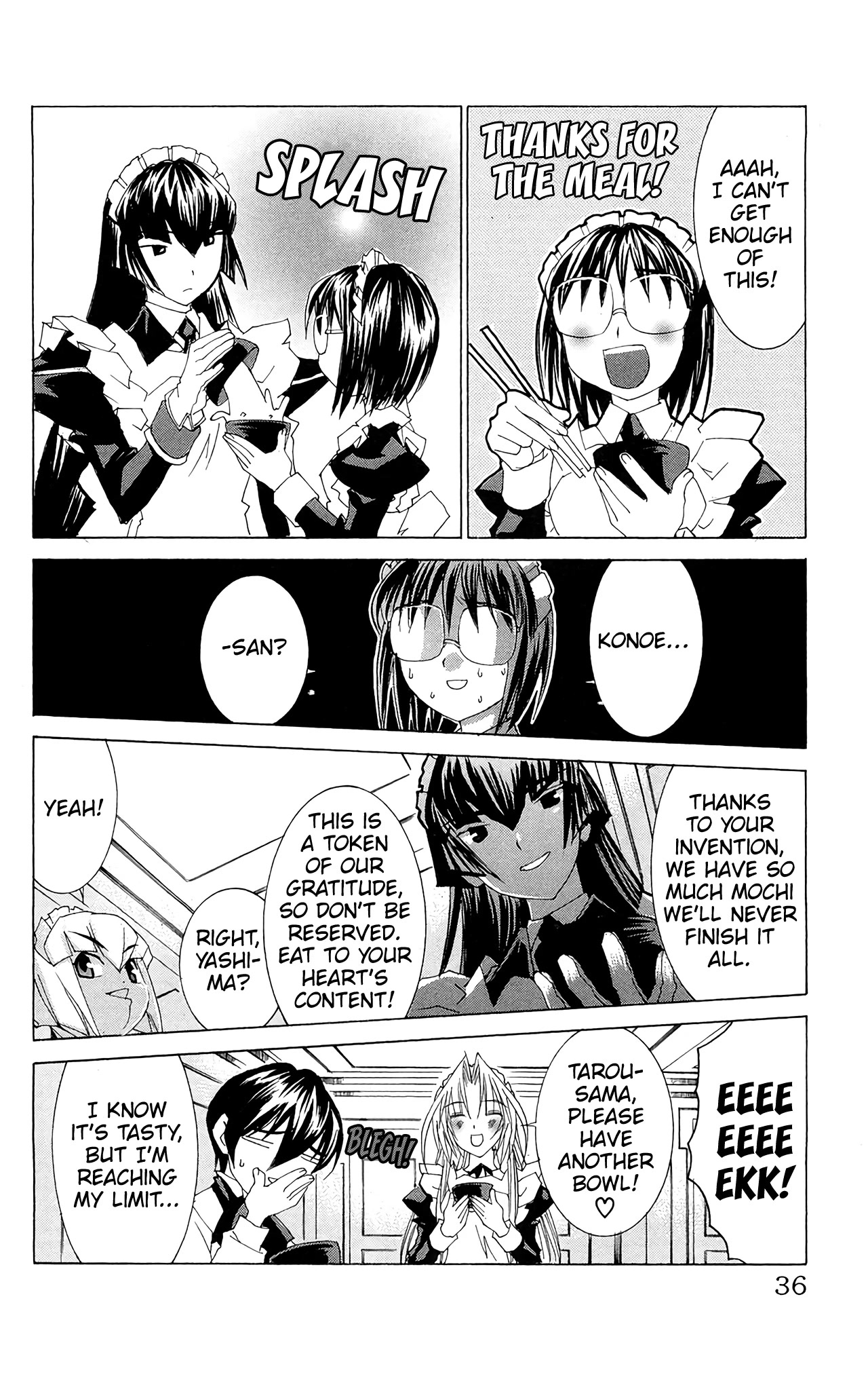 Hanaukyo Maid Tai Chapter 60 page 38 - Chapter 60: On a snowy day