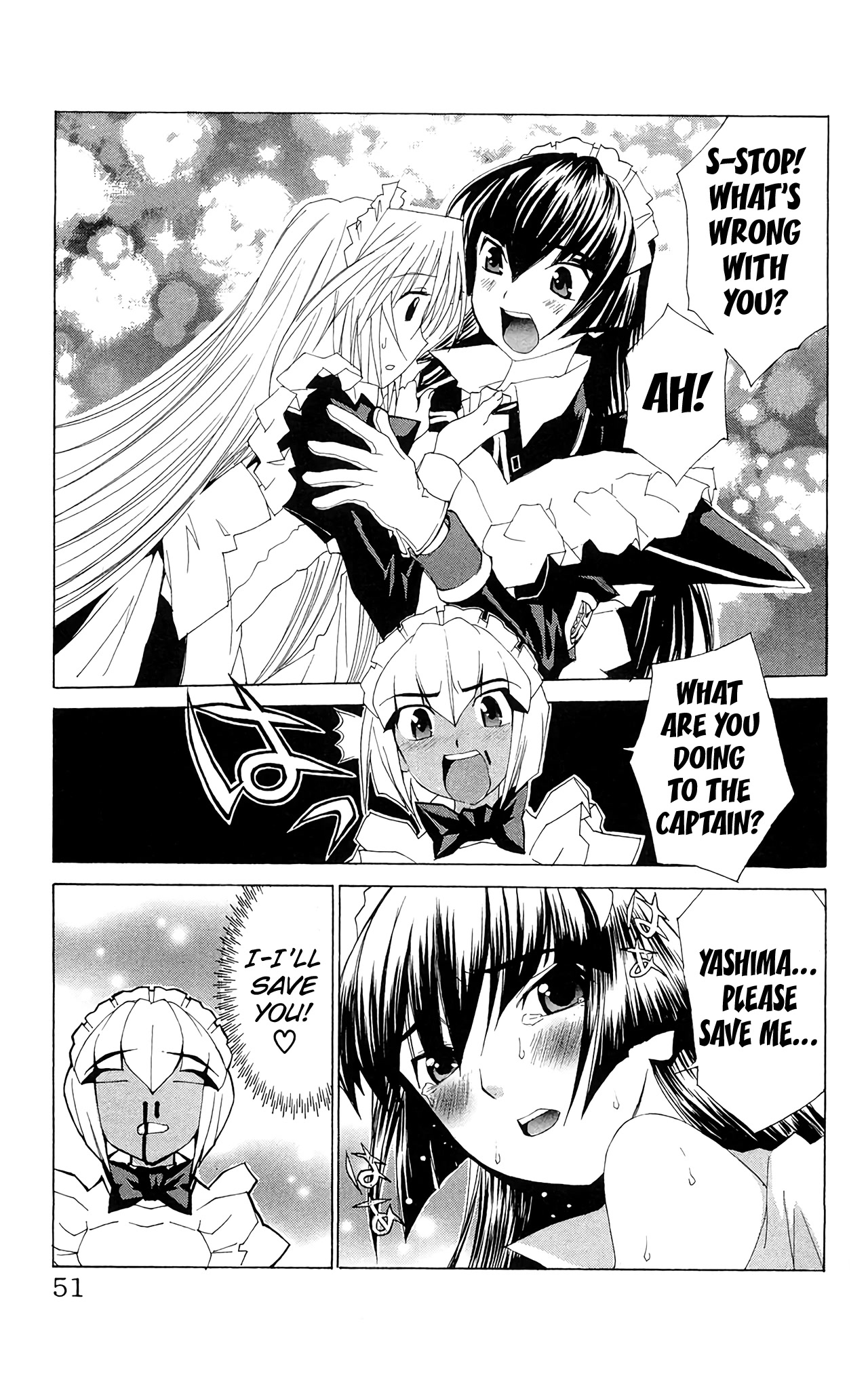 Hanaukyo Maid Tai Chapter 61 page 16 - Chapter 61: The Maid Heaven in Chaos