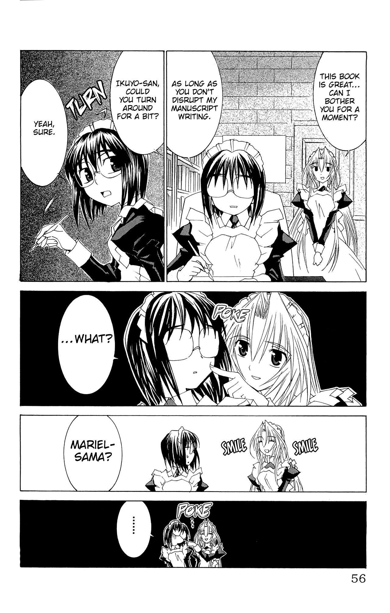 Hanaukyo Maid Tai Chapter 61 page 21 - Chapter 61: The Maid Heaven in Chaos