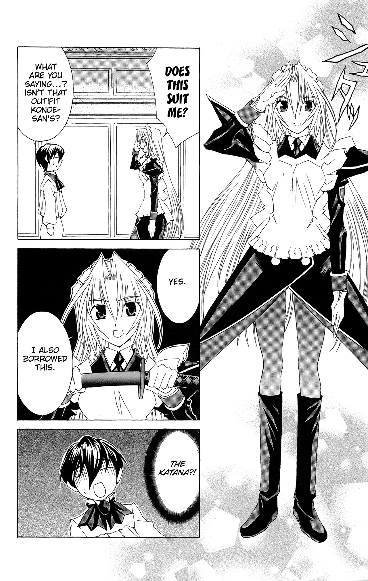 Hanaukyo Maid Tai Chapter 61 page 23 - Chapter 61: The Maid Heaven in Chaos