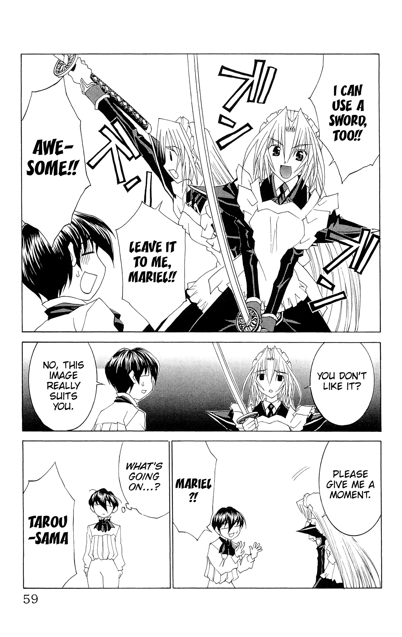 Hanaukyo Maid Tai Chapter 61 page 24 - Chapter 61: The Maid Heaven in Chaos