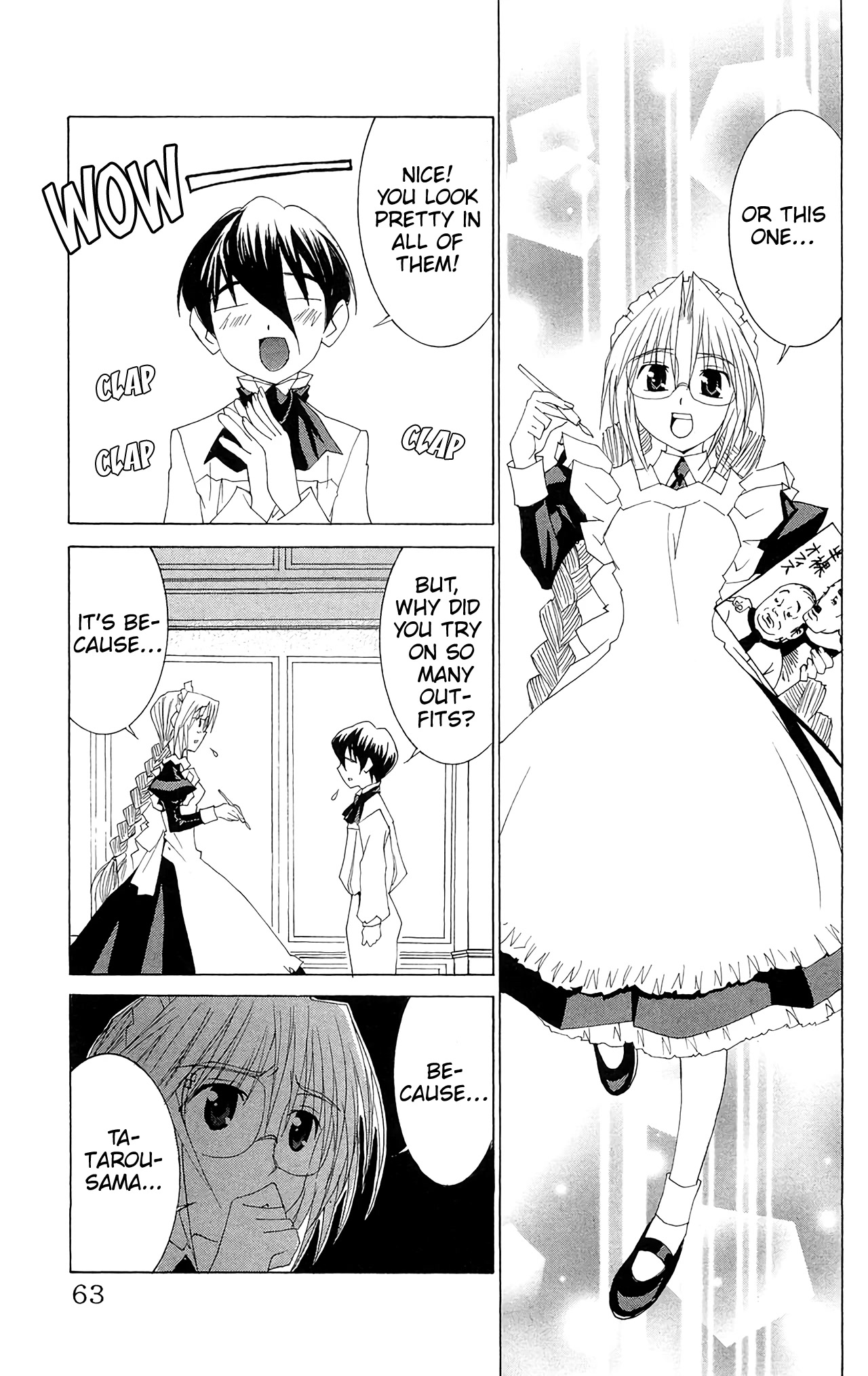 Hanaukyo Maid Tai Chapter 61 page 28 - Chapter 61: The Maid Heaven in Chaos