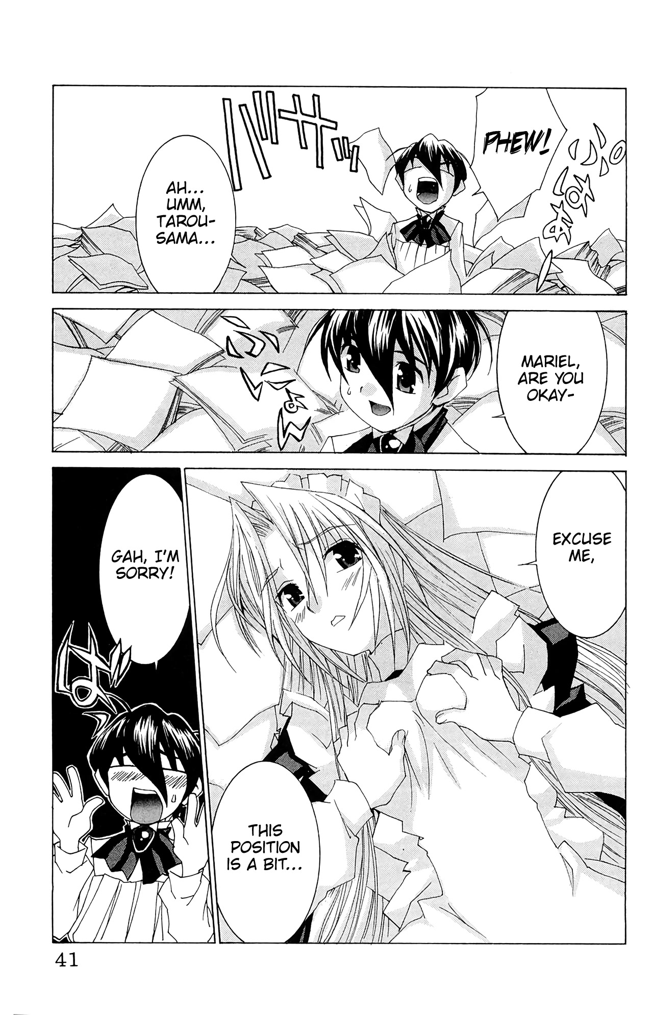 Hanaukyo Maid Tai Chapter 61 page 6 - Chapter 61: The Maid Heaven in Chaos
