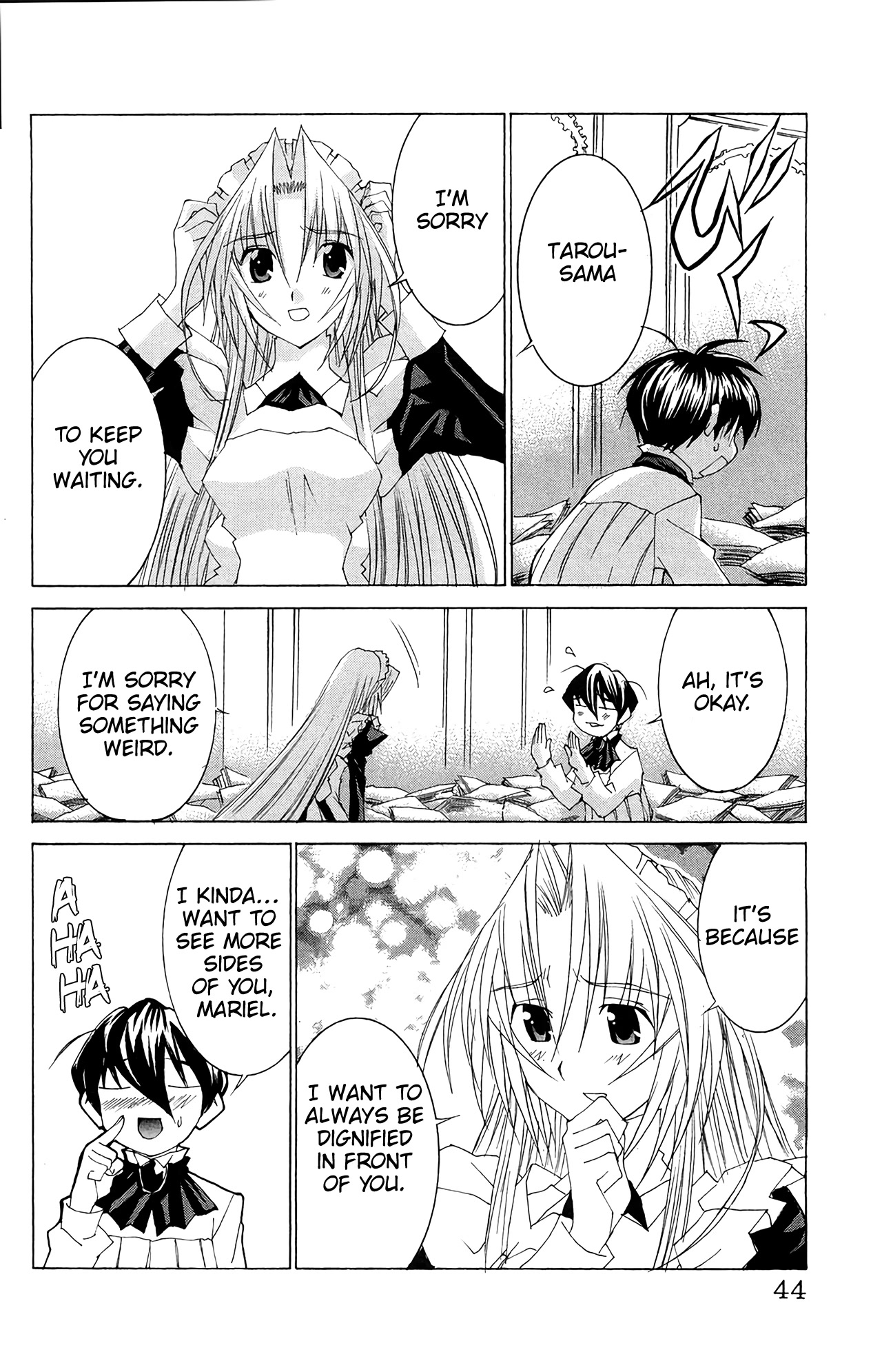 Hanaukyo Maid Tai Chapter 61 page 9 - Chapter 61: The Maid Heaven in Chaos