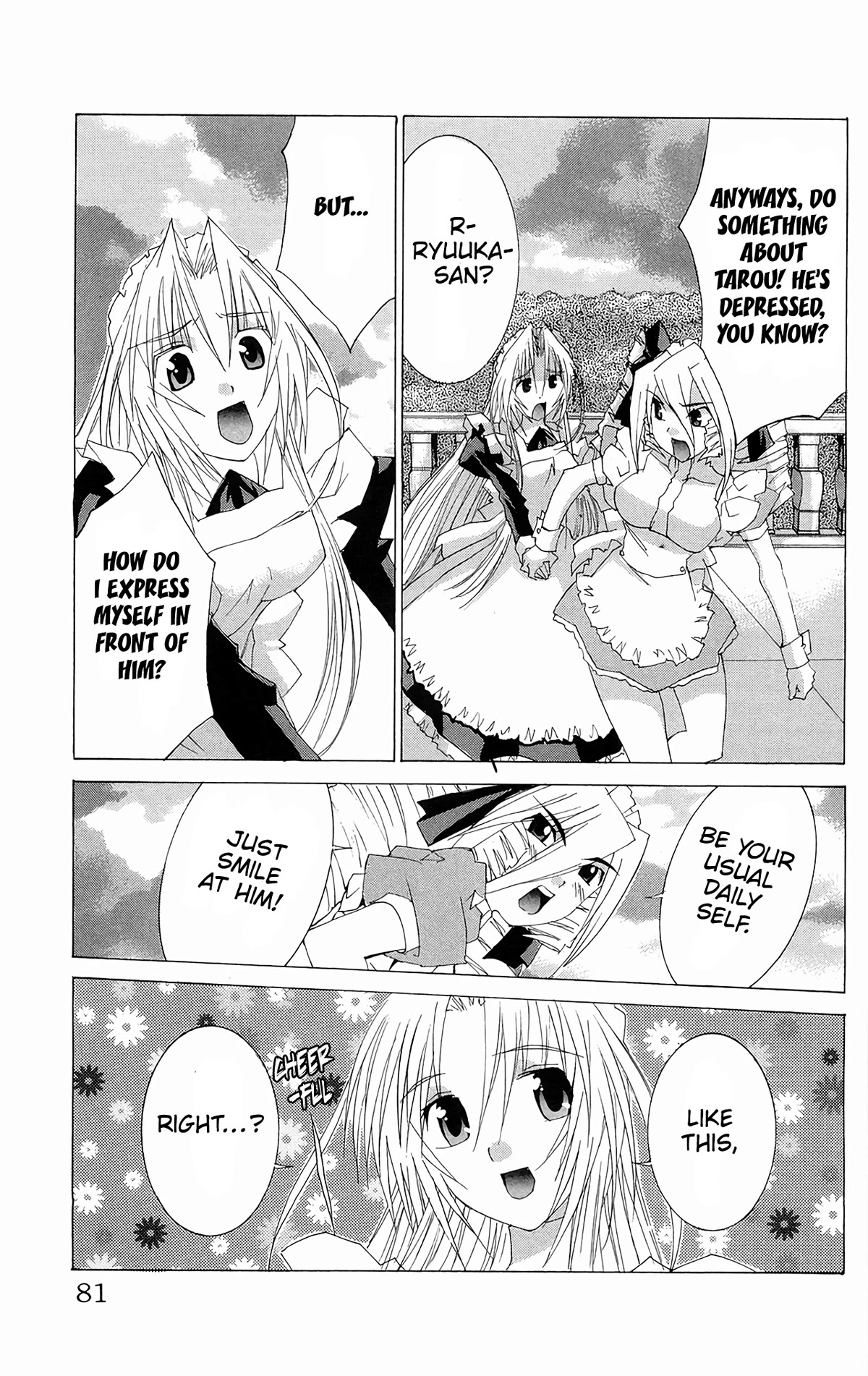 Hanaukyo Maid Tai Chapter 62 page 13 - Chapter 62: Playing with the maids ♪ Pin Pong Pan