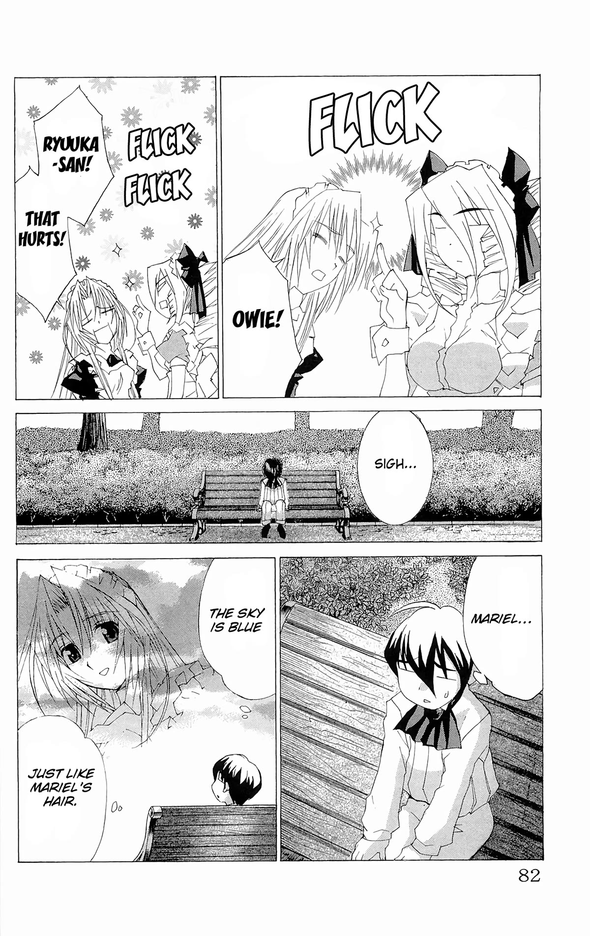 Hanaukyo Maid Tai Chapter 62 page 14 - Chapter 62: Playing with the maids ♪ Pin Pong Pan