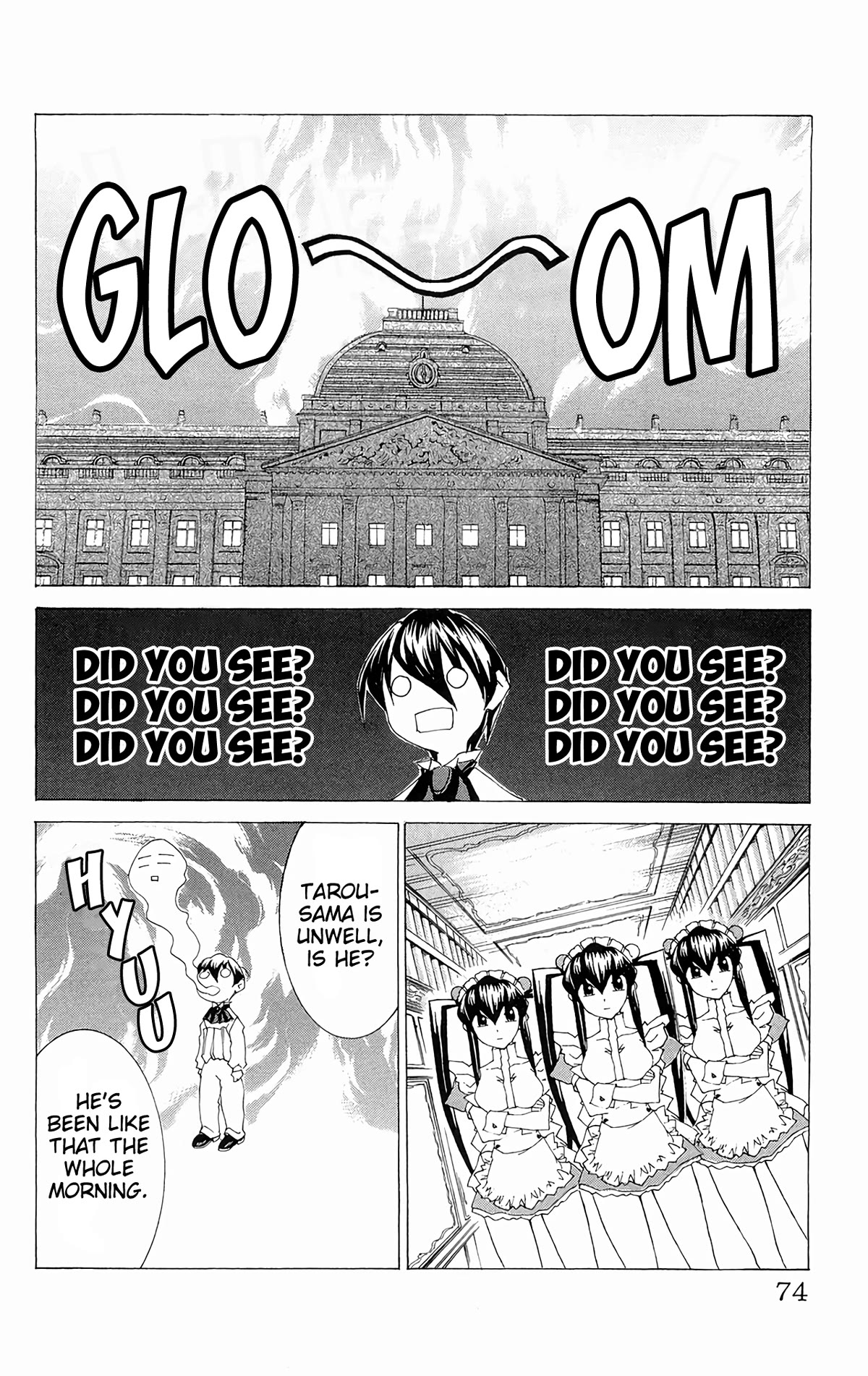 Hanaukyo Maid Tai Chapter 62 page 6 - Chapter 62: Playing with the maids ♪ Pin Pong Pan