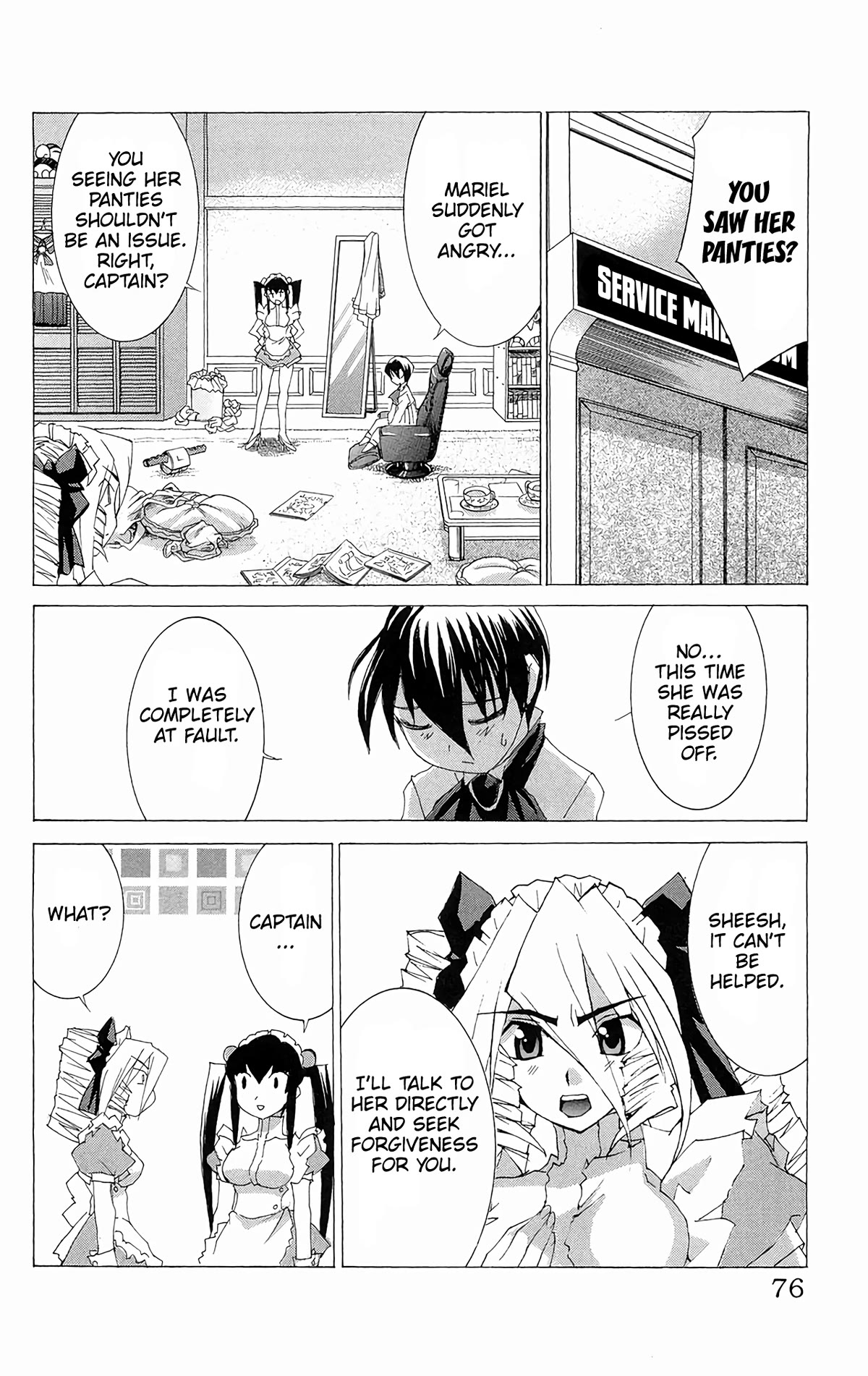 Hanaukyo Maid Tai Chapter 62 page 8 - Chapter 62: Playing with the maids ♪ Pin Pong Pan