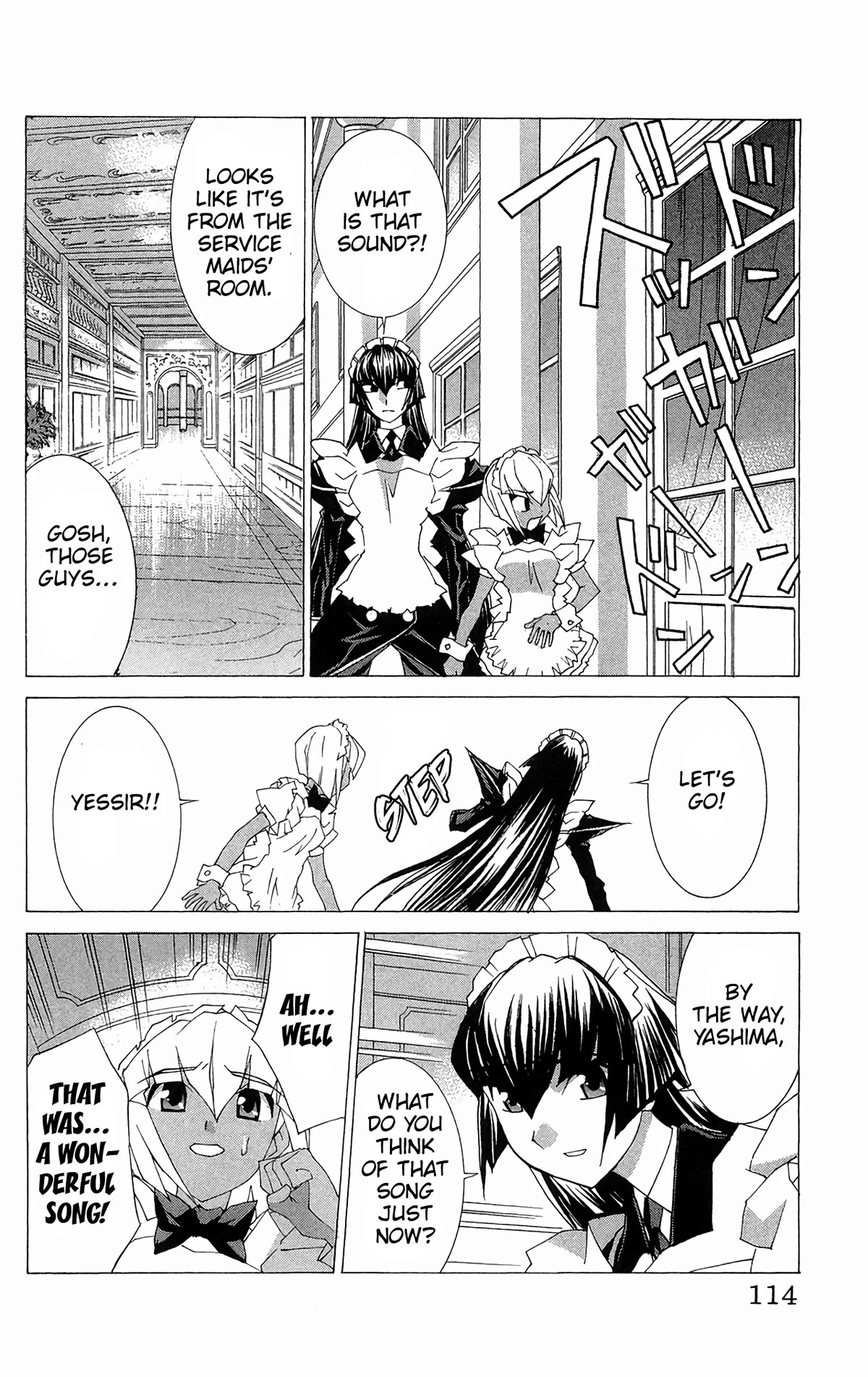 Hanaukyo Maid Tai Chapter 63 page 15 - Chapter 63: When maids sing