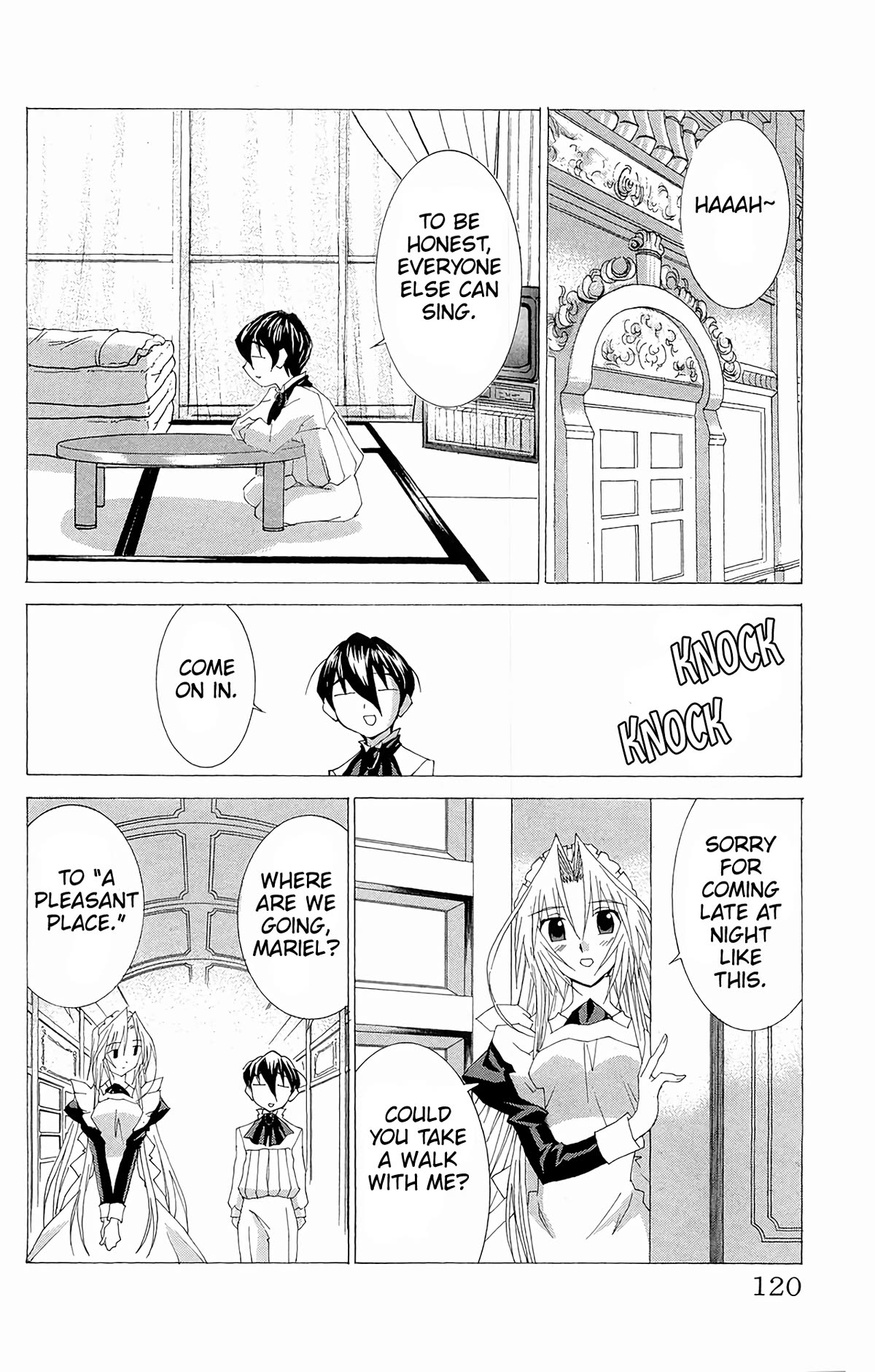 Hanaukyo Maid Tai Chapter 63 page 21 - Chapter 63: When maids sing