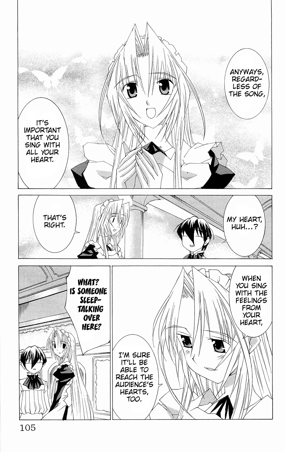 Hanaukyo Maid Tai Chapter 63 page 6 - Chapter 63: When maids sing