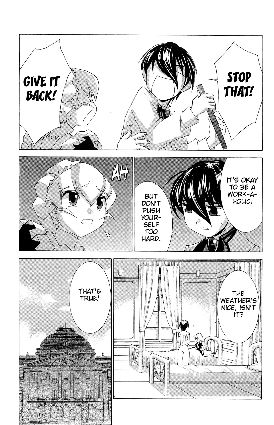 Hanaukyo Maid Tai Chapter 64 page 12 - Chapter 64: A beautiful world