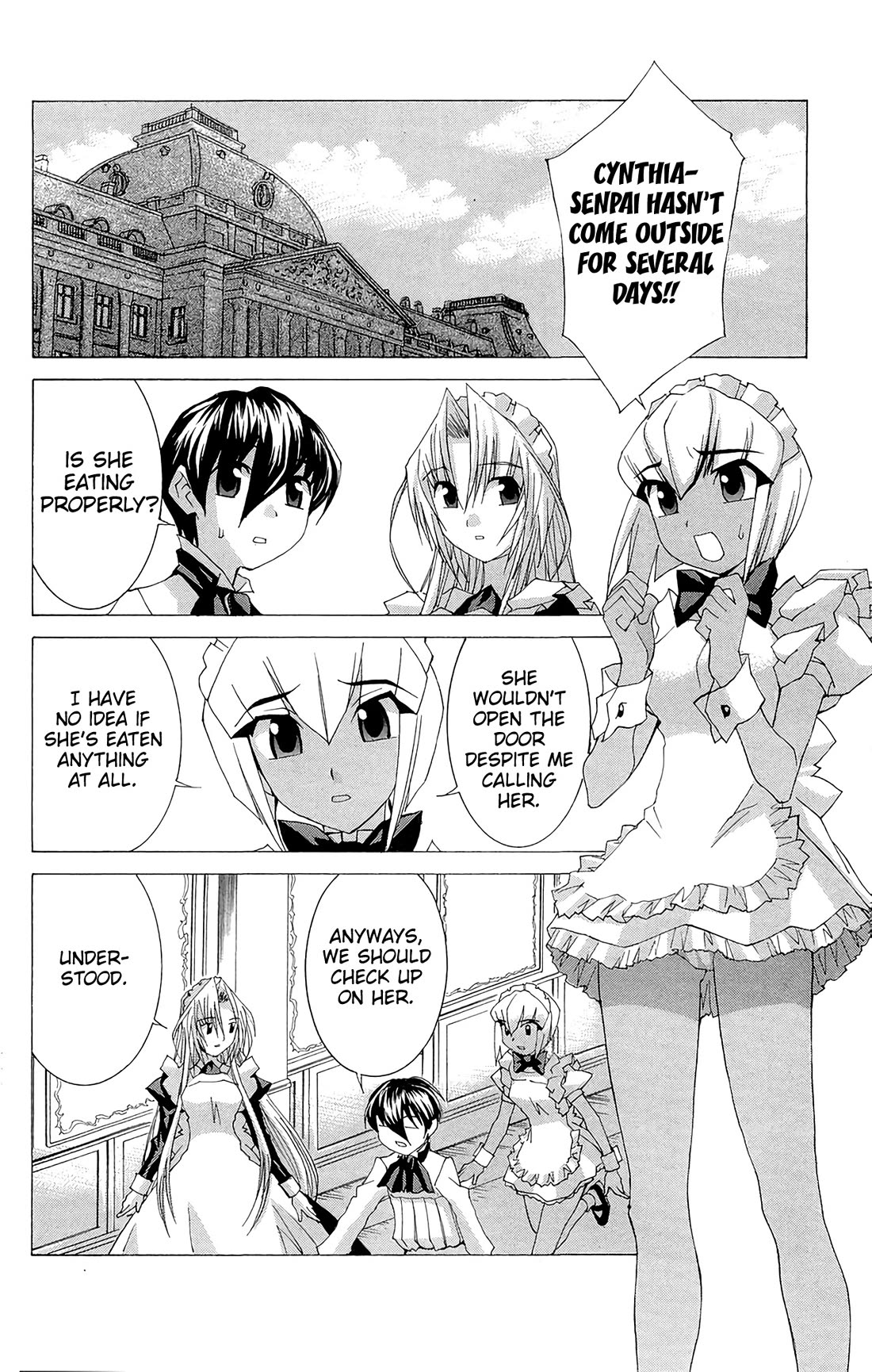 Hanaukyo Maid Tai Chapter 64 page 5 - Chapter 64: A beautiful world