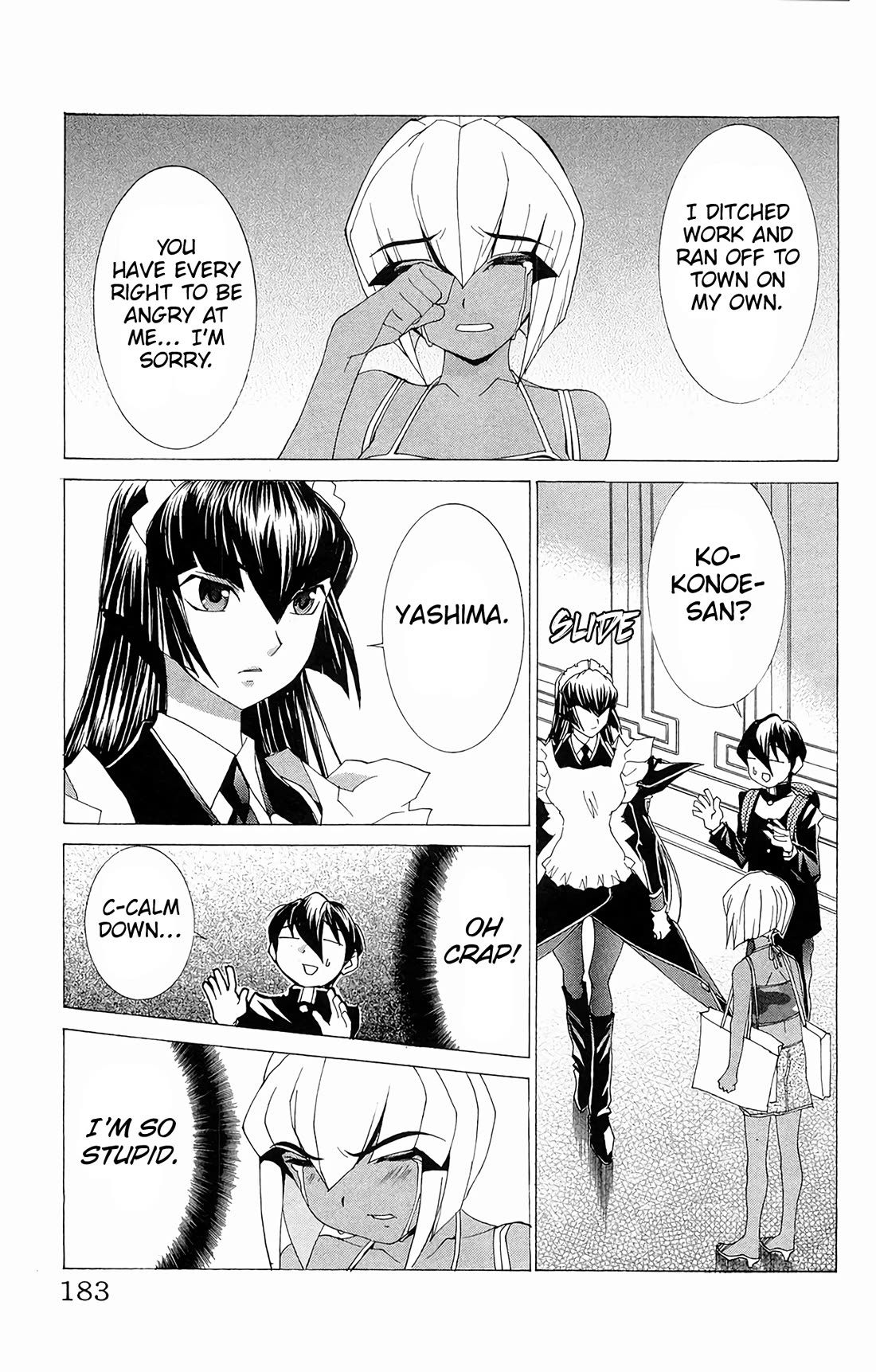 Hanaukyo Maid Tai Chapter 65 page 26 - Chapter 65: Yashima, the green lemon