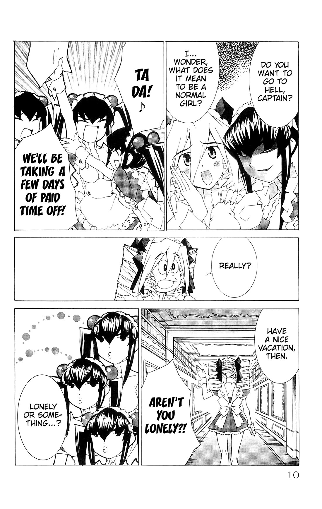 Hanaukyo Maid Tai Chapter 66 page 10 - Chapter 66: Dying from the Heartbeat