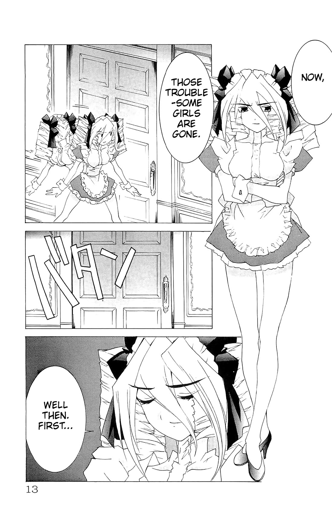 Hanaukyo Maid Tai Chapter 66 page 13 - Chapter 66: Dying from the Heartbeat