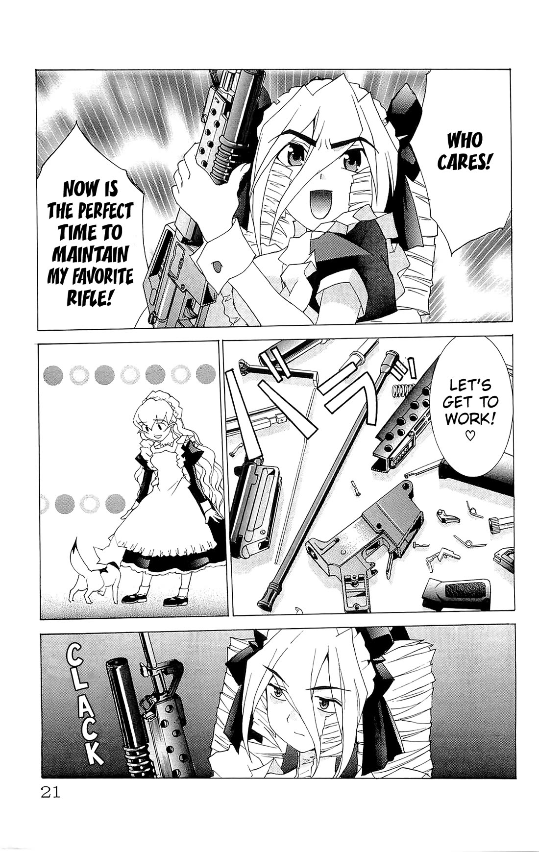 Hanaukyo Maid Tai Chapter 66 page 21 - Chapter 66: Dying from the Heartbeat