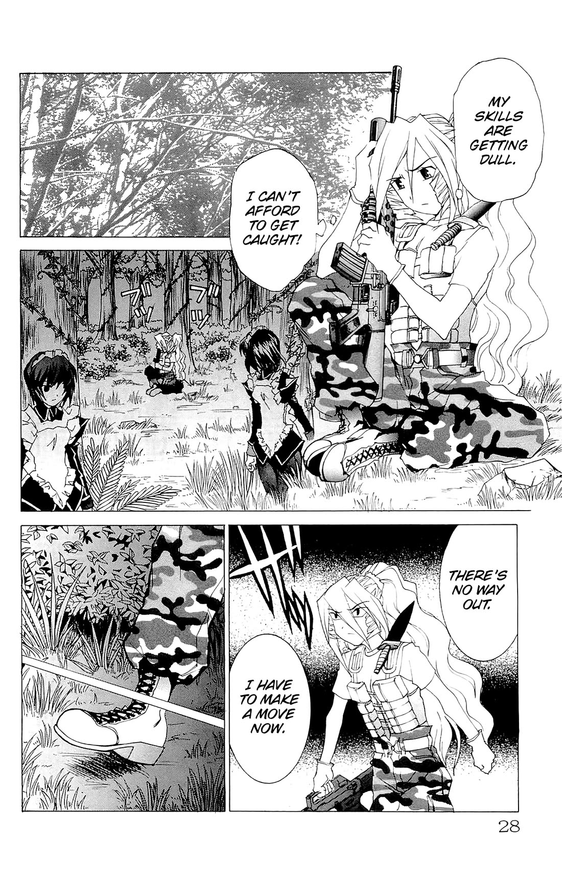 Hanaukyo Maid Tai Chapter 66 page 28 - Chapter 66: Dying from the Heartbeat