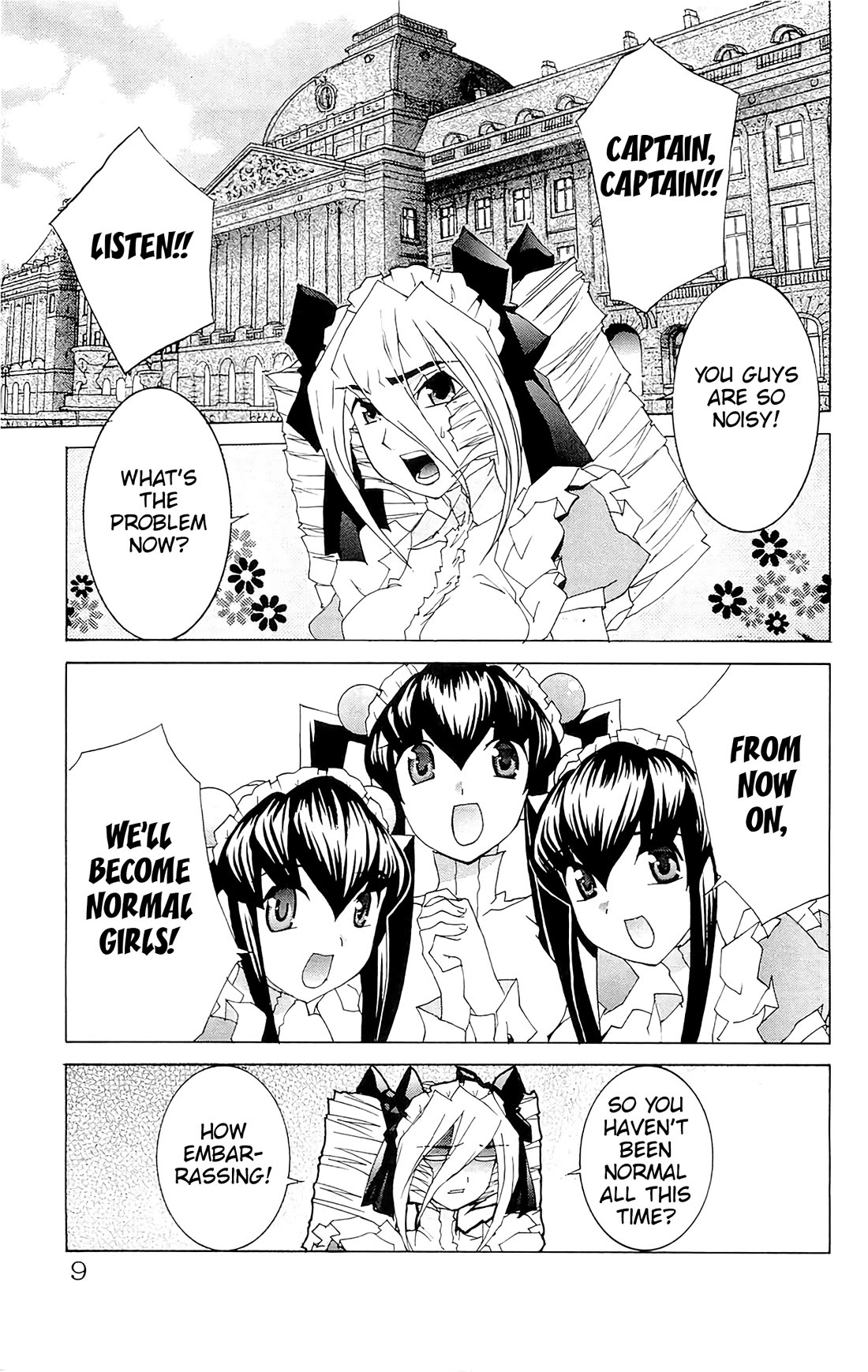 Hanaukyo Maid Tai Chapter 66 page 9 - Chapter 66: Dying from the Heartbeat