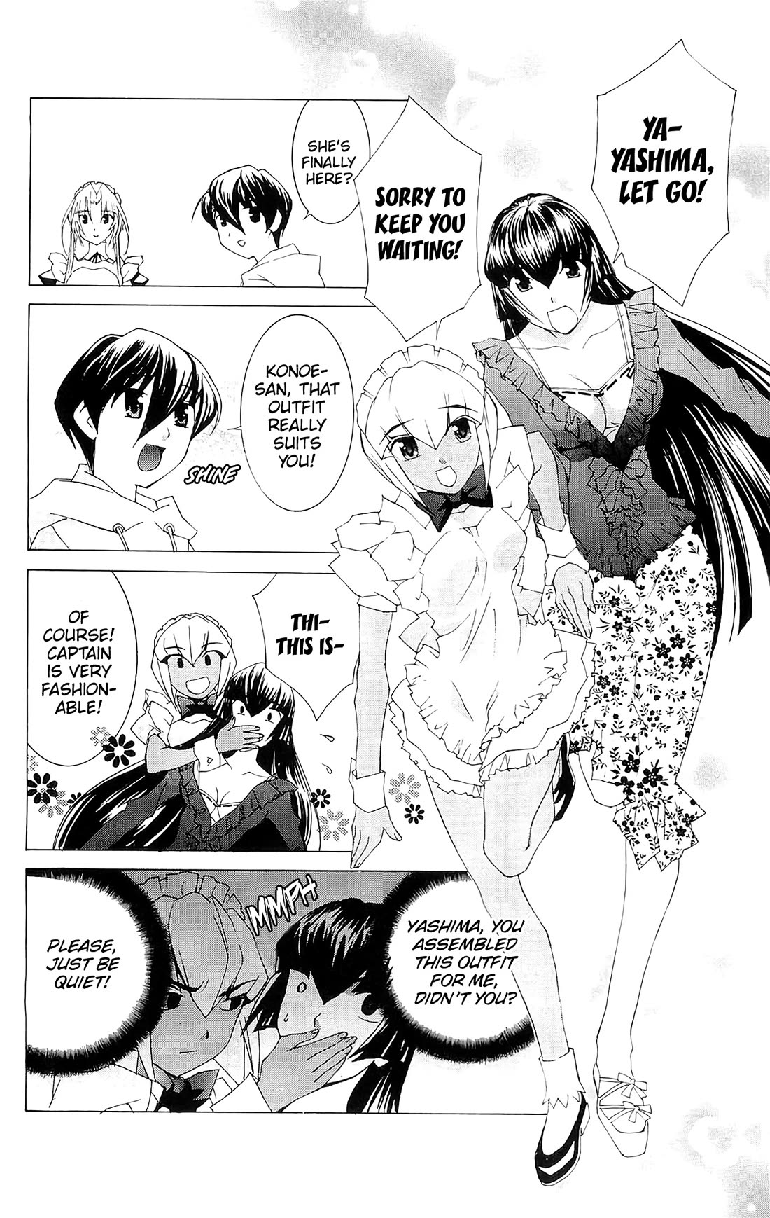 Hanaukyo Maid Tai Chapter 67 page 10 - Chapter 67: Konoe's origin
