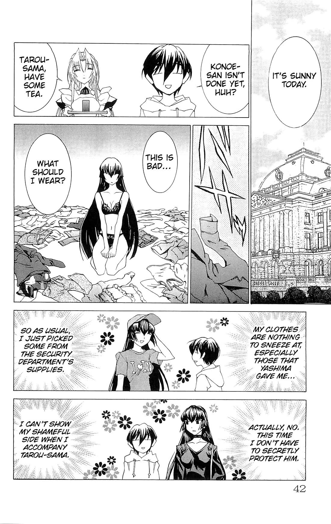 Hanaukyo Maid Tai Chapter 67 page 8 - Chapter 67: Konoe's origin