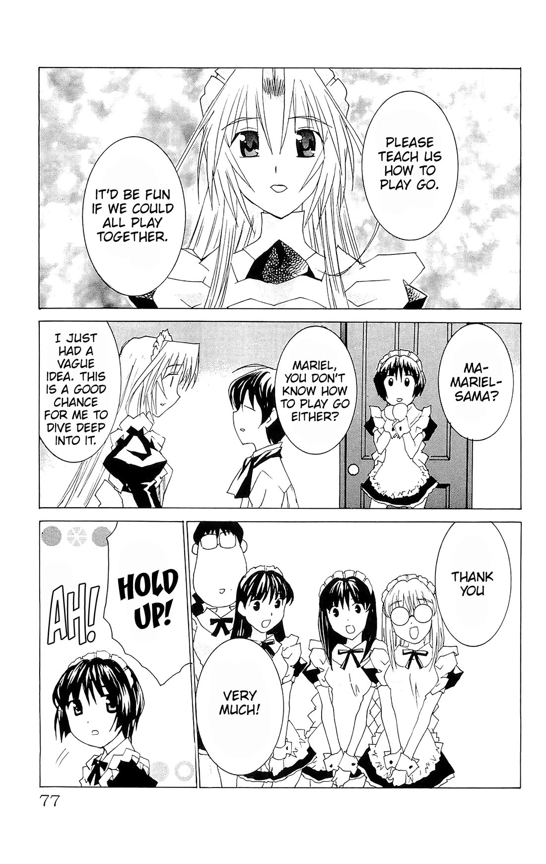 Hanaukyo Maid Tai Chapter 68 page 12 - Chapter 68: Do your best, Go Club! (Part 1)