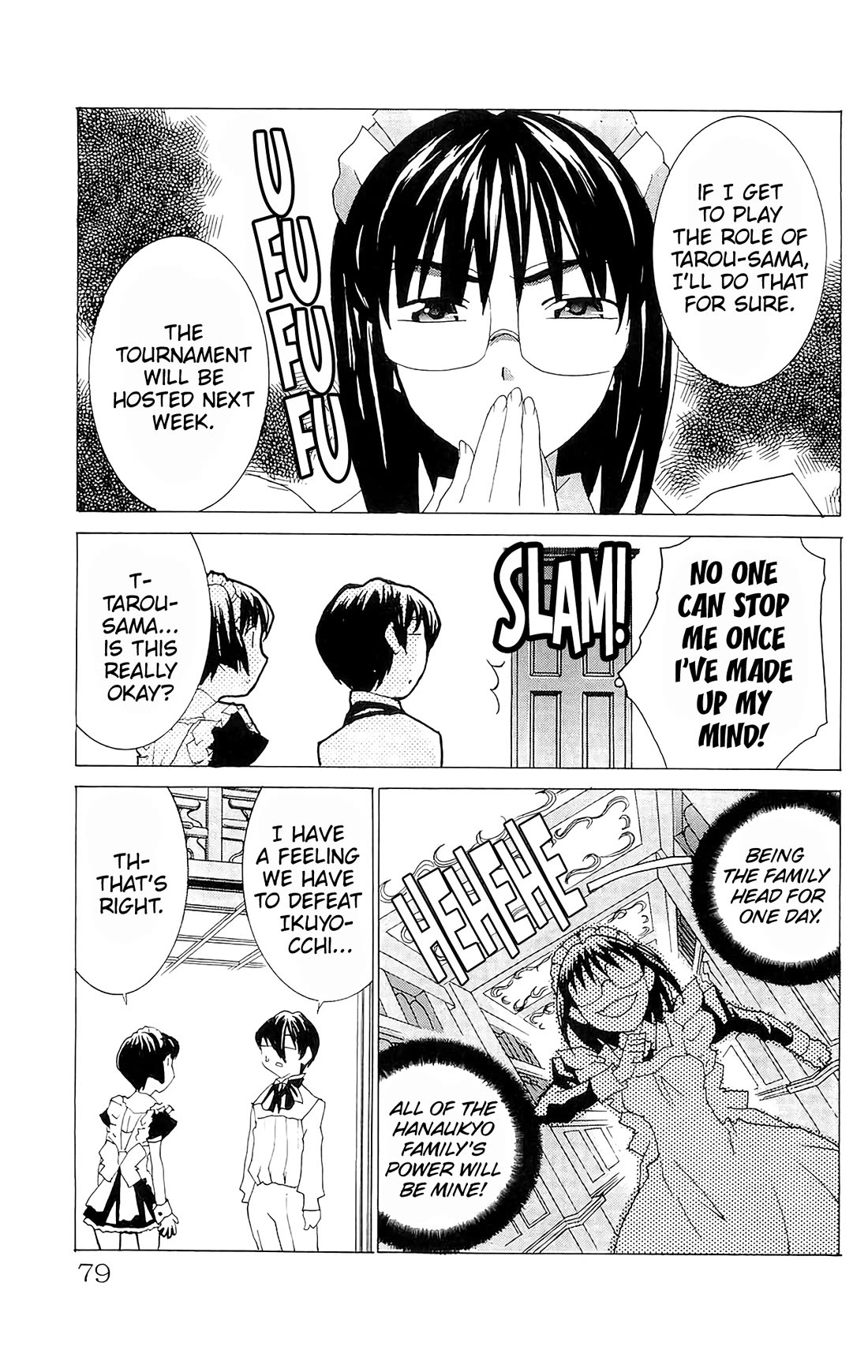 Hanaukyo Maid Tai Chapter 68 page 14 - Chapter 68: Do your best, Go Club! (Part 1)