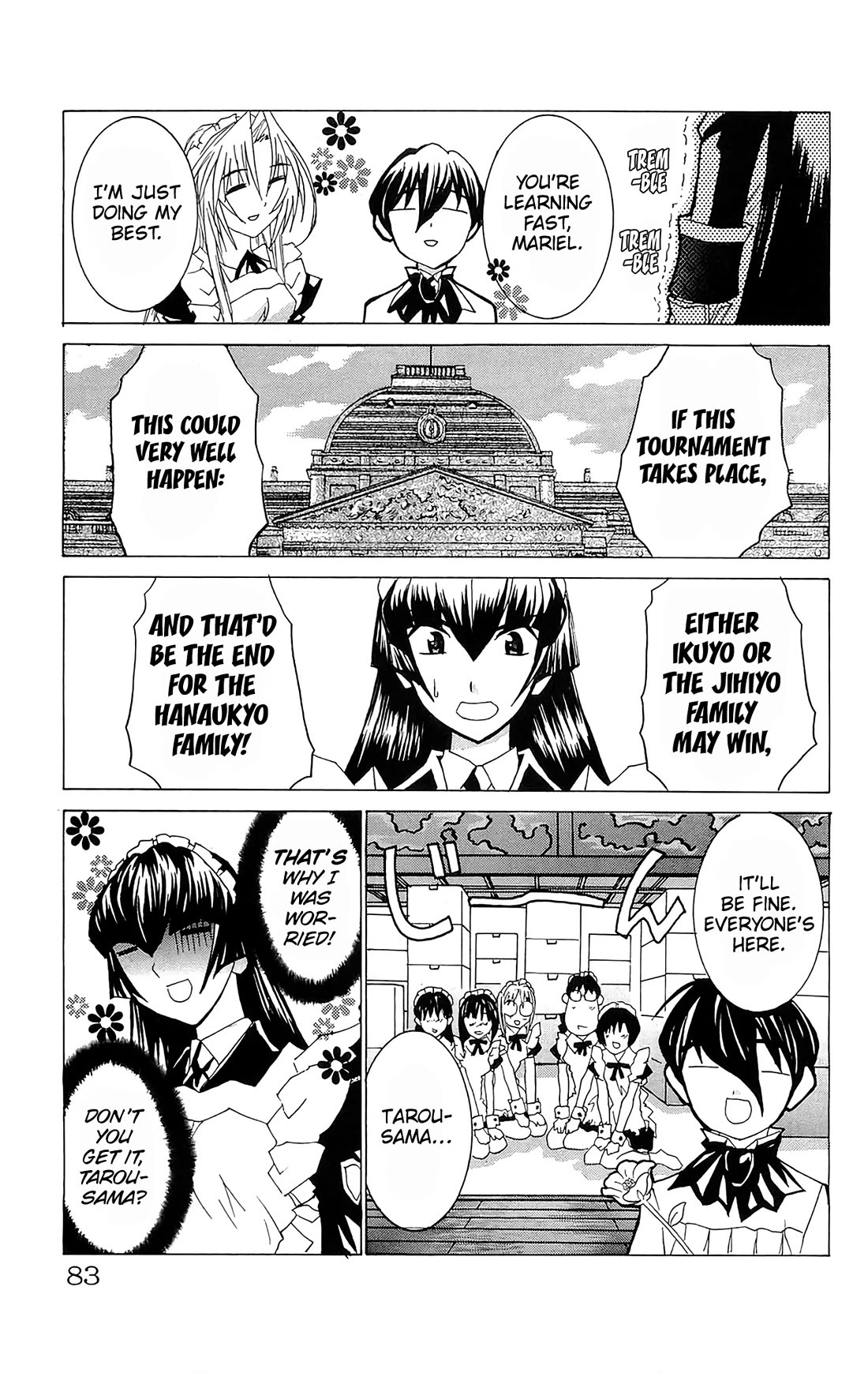 Hanaukyo Maid Tai Chapter 68 page 18 - Chapter 68: Do your best, Go Club! (Part 1)