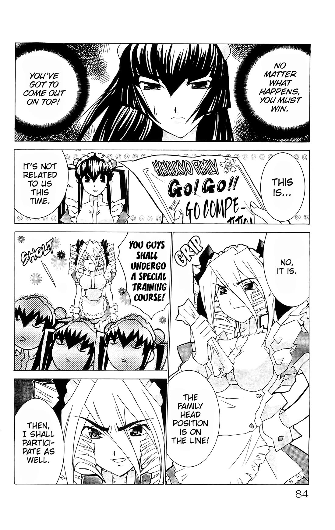 Hanaukyo Maid Tai Chapter 68 page 19 - Chapter 68: Do your best, Go Club! (Part 1)