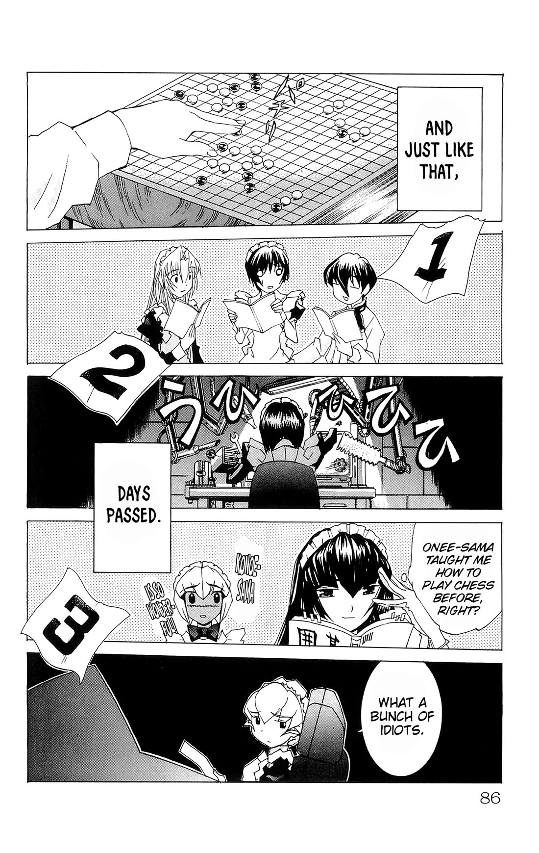 Hanaukyo Maid Tai Chapter 68 page 21 - Chapter 68: Do your best, Go Club! (Part 1)