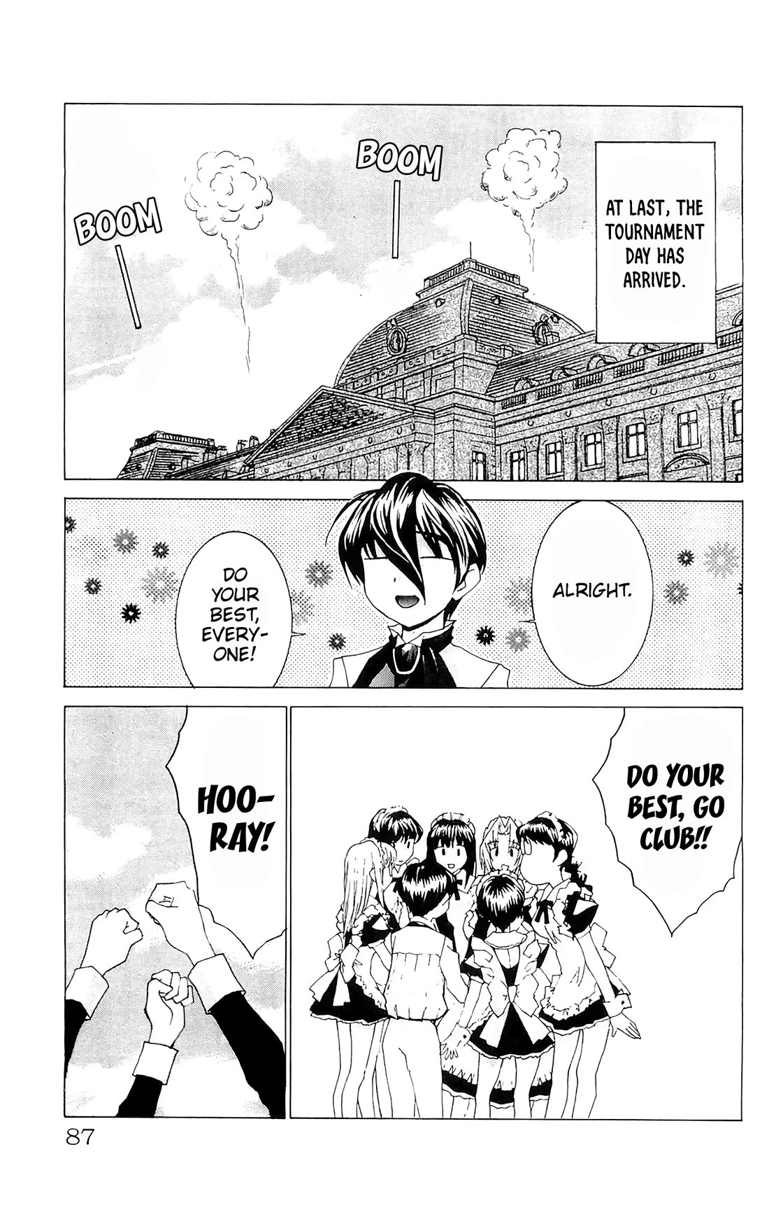 Hanaukyo Maid Tai Chapter 68 page 22 - Chapter 68: Do your best, Go Club! (Part 1)