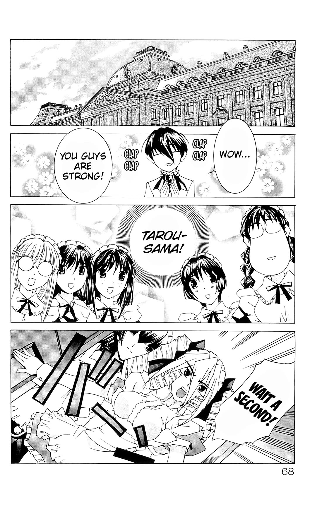 Hanaukyo Maid Tai Chapter 68 page 3 - Chapter 68: Do your best, Go Club! (Part 1)