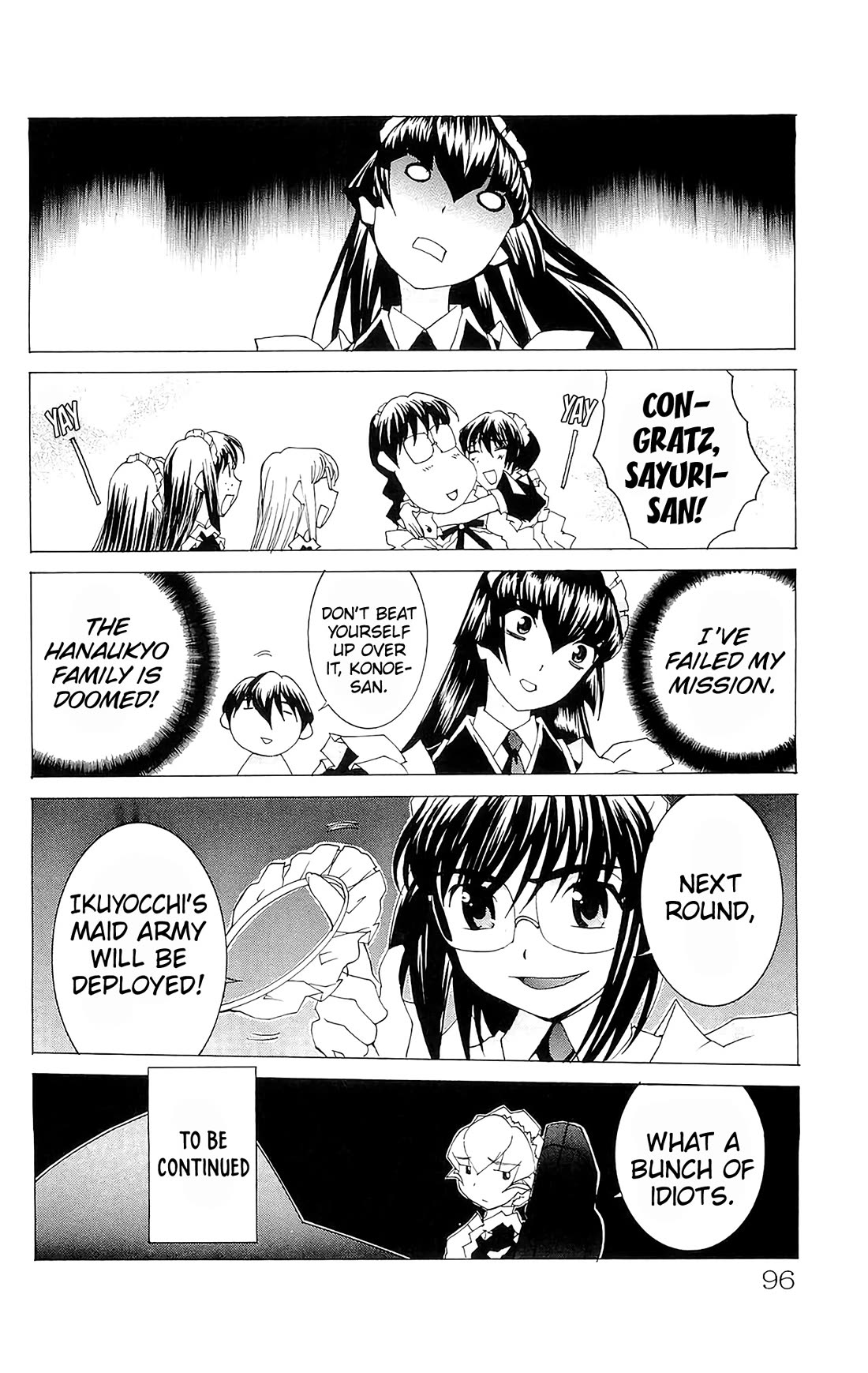 Hanaukyo Maid Tai Chapter 68 page 31 - Chapter 68: Do your best, Go Club! (Part 1)
