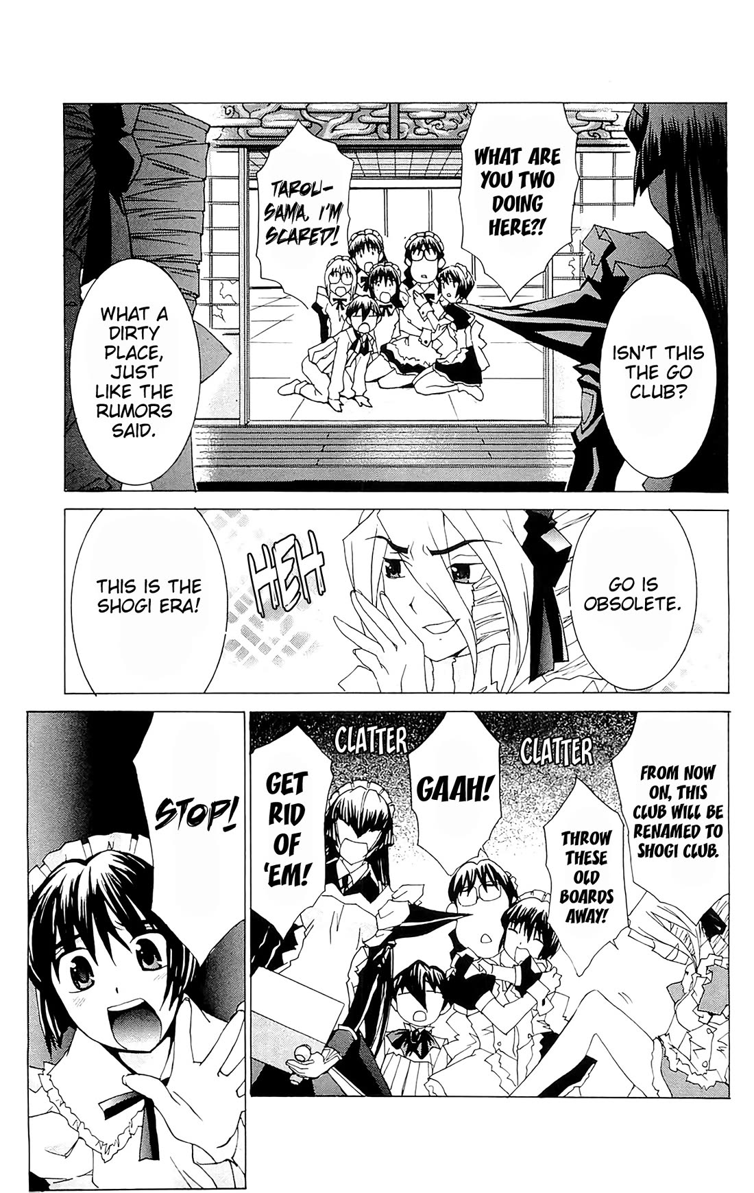 Hanaukyo Maid Tai Chapter 68 page 4 - Chapter 68: Do your best, Go Club! (Part 1)