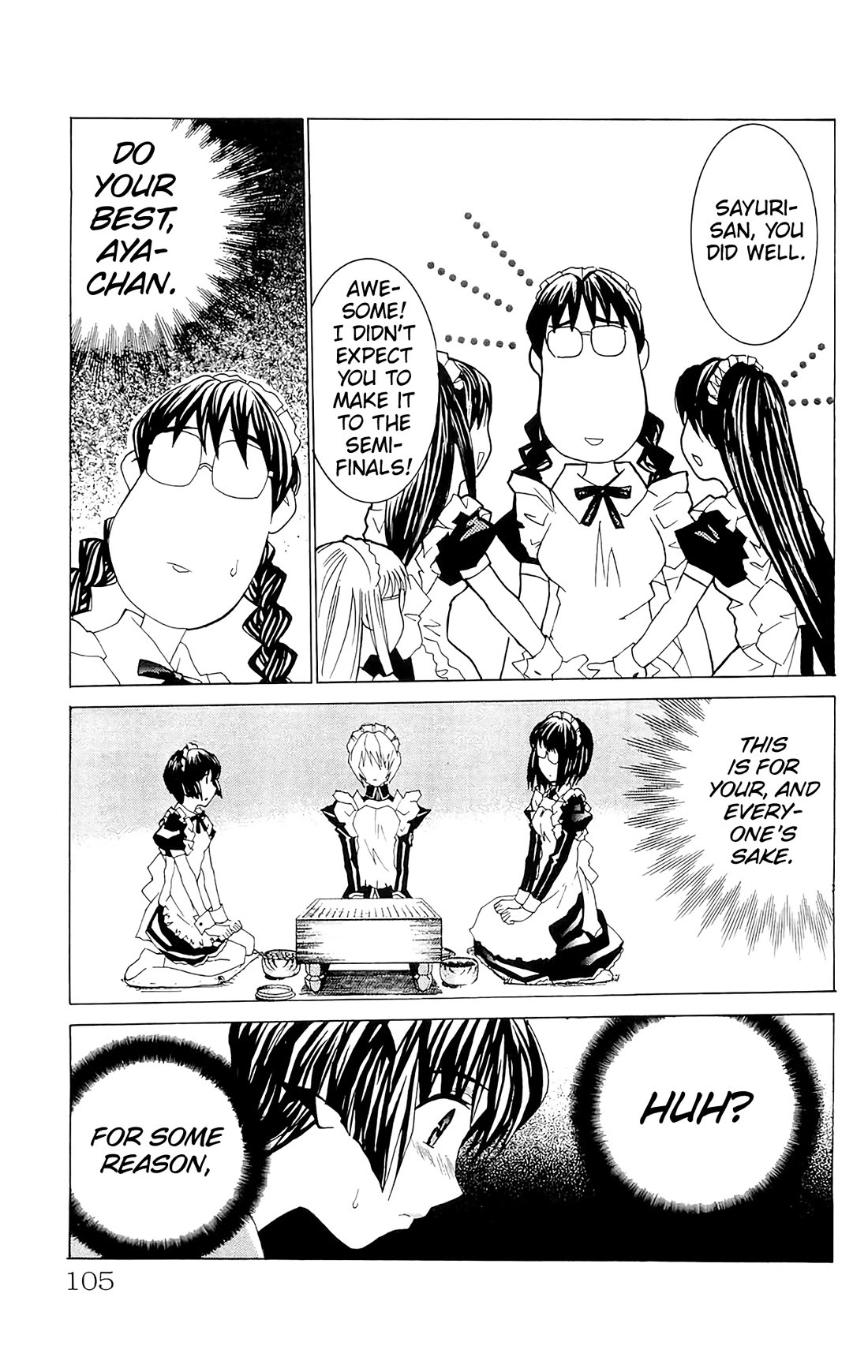 Hanaukyo Maid Tai Chapter 69 page 10 - Chapter 69: Do your best, Go Club! (Part 2)