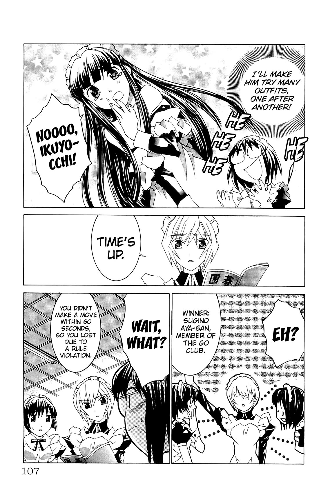 Hanaukyo Maid Tai Chapter 69 page 12 - Chapter 69: Do your best, Go Club! (Part 2)