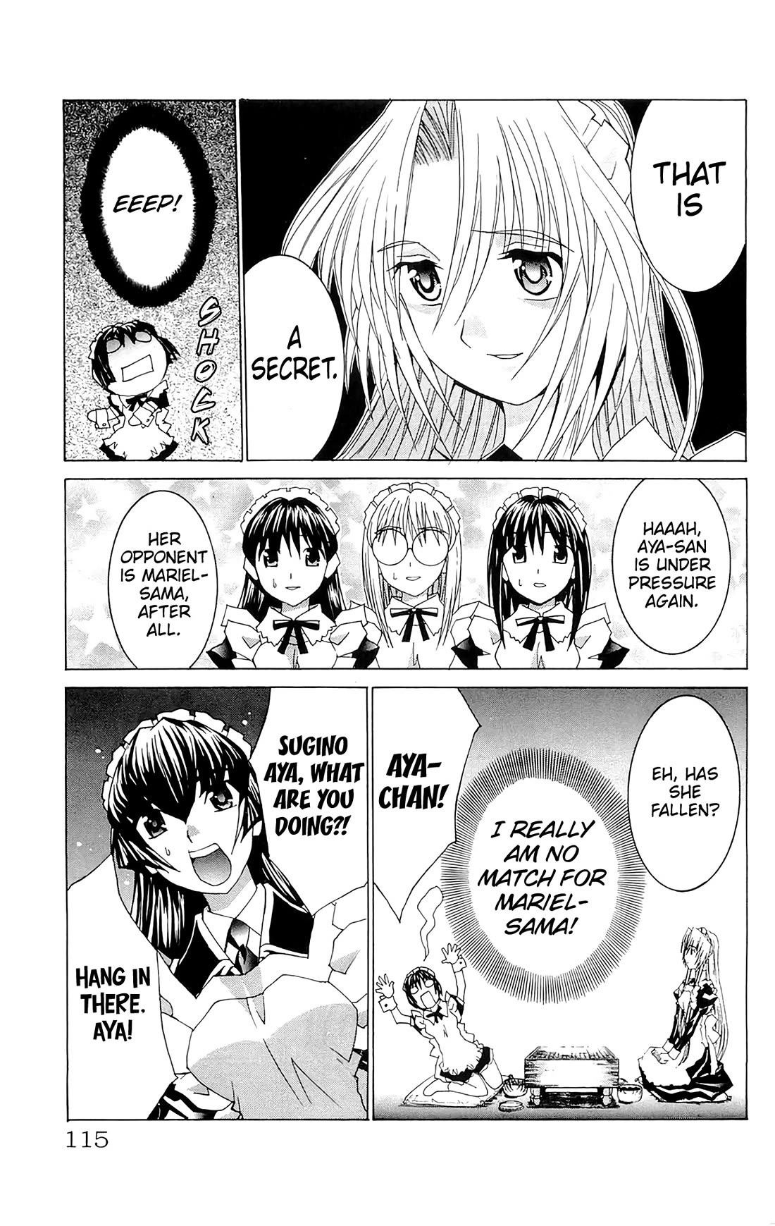 Hanaukyo Maid Tai Chapter 69 page 20 - Chapter 69: Do your best, Go Club! (Part 2)