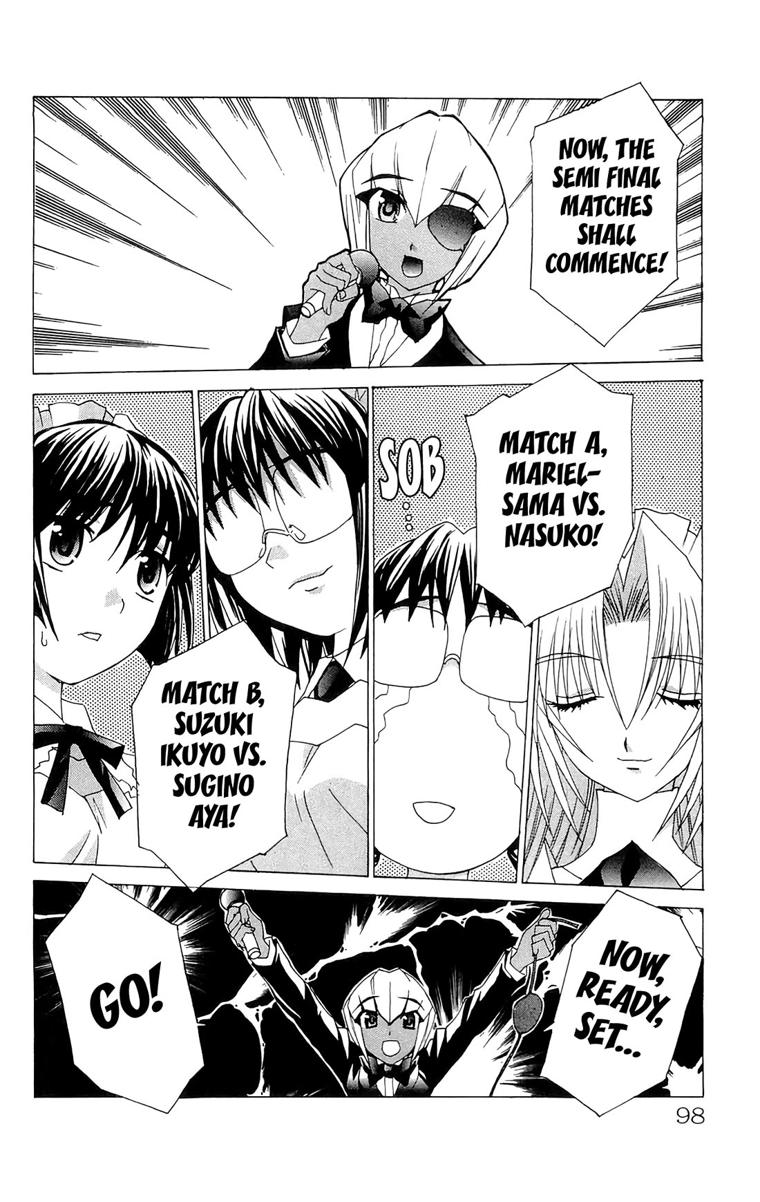 Hanaukyo Maid Tai Chapter 69 page 3 - Chapter 69: Do your best, Go Club! (Part 2)
