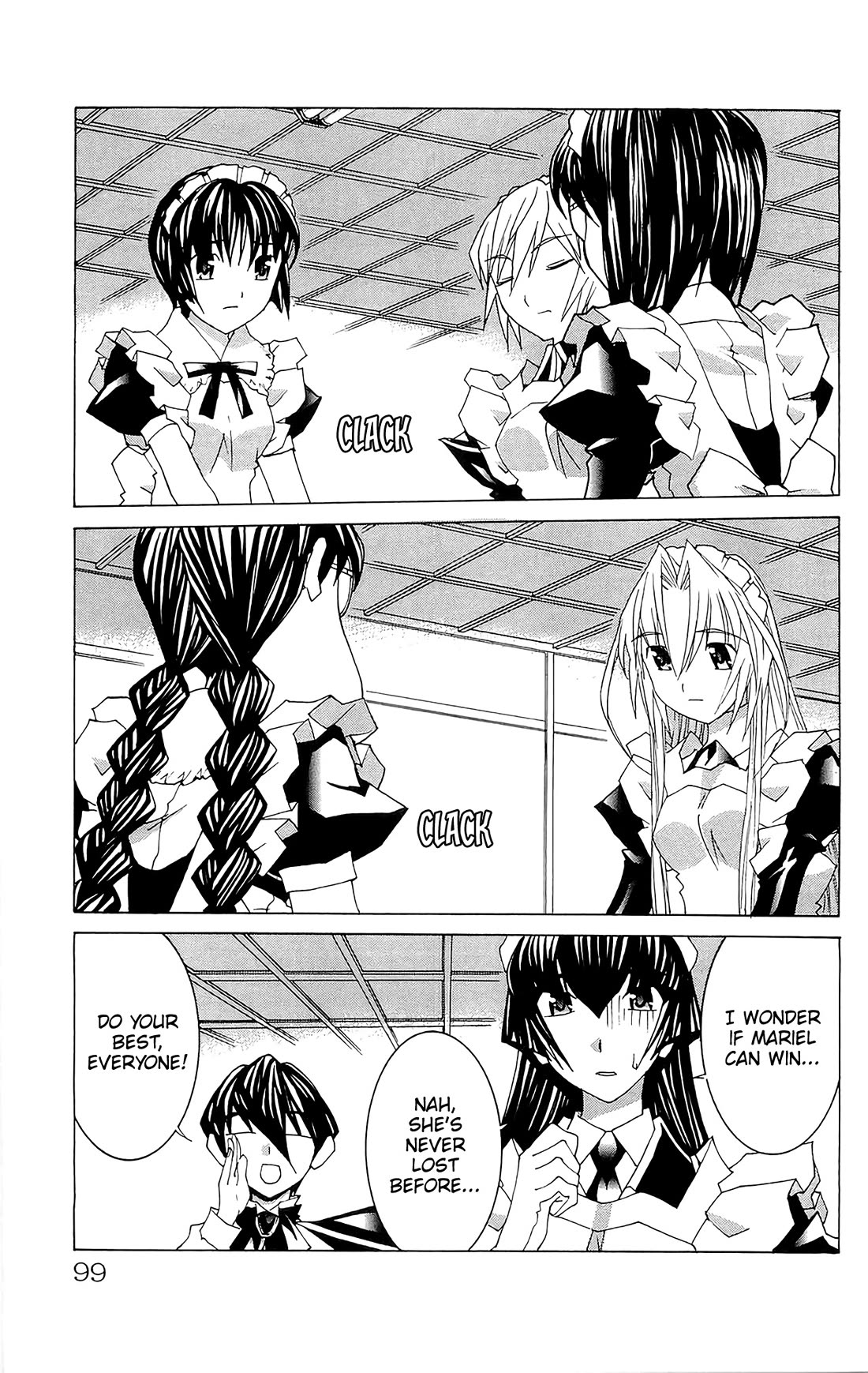 Hanaukyo Maid Tai Chapter 69 page 4 - Chapter 69: Do your best, Go Club! (Part 2)