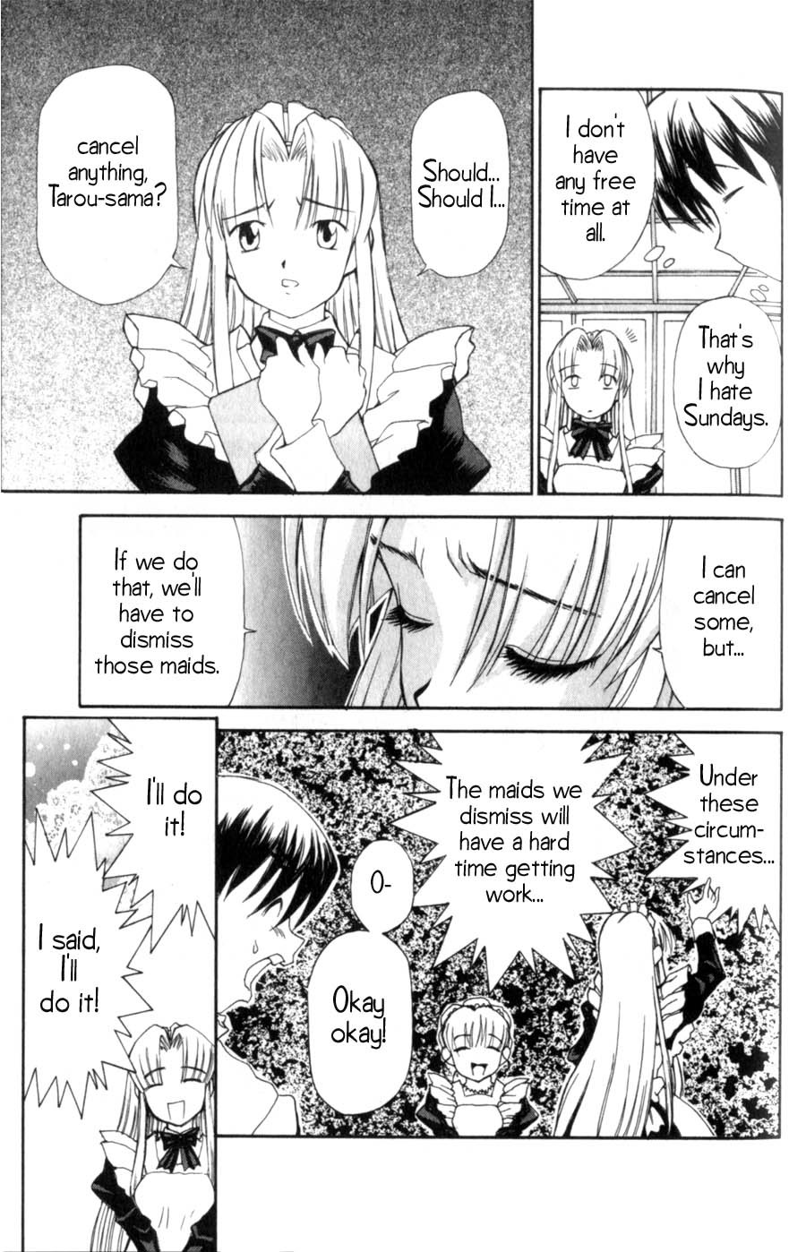Hanaukyo Maid Tai Chapter 7 page 10 - Chapter 7: Tarou's Holiday