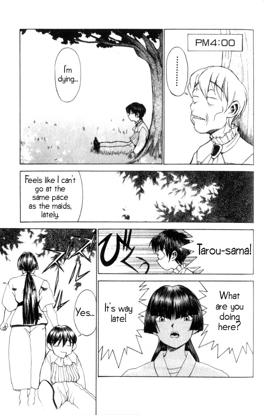 Hanaukyo Maid Tai Chapter 7 page 14 - Chapter 7: Tarou's Holiday