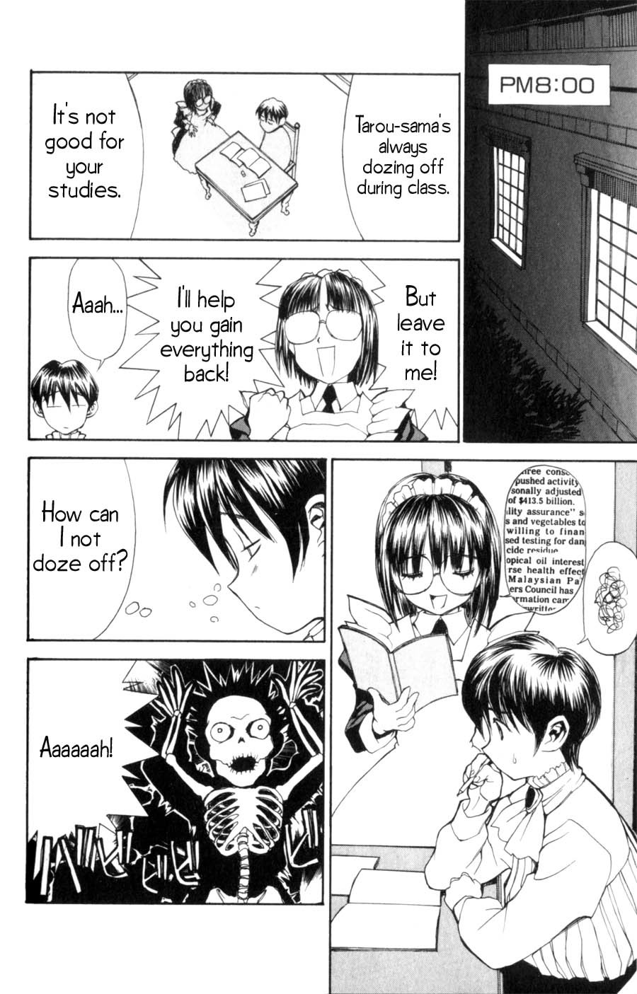Hanaukyo Maid Tai Chapter 7 page 19 - Chapter 7: Tarou's Holiday