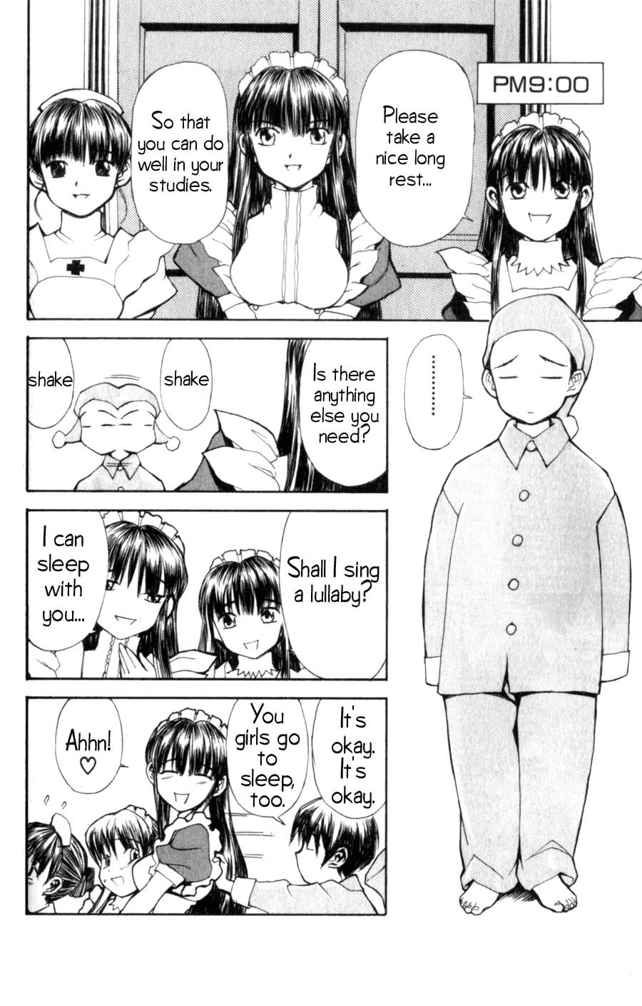 Hanaukyo Maid Tai Chapter 7 page 21 - Chapter 7: Tarou's Holiday