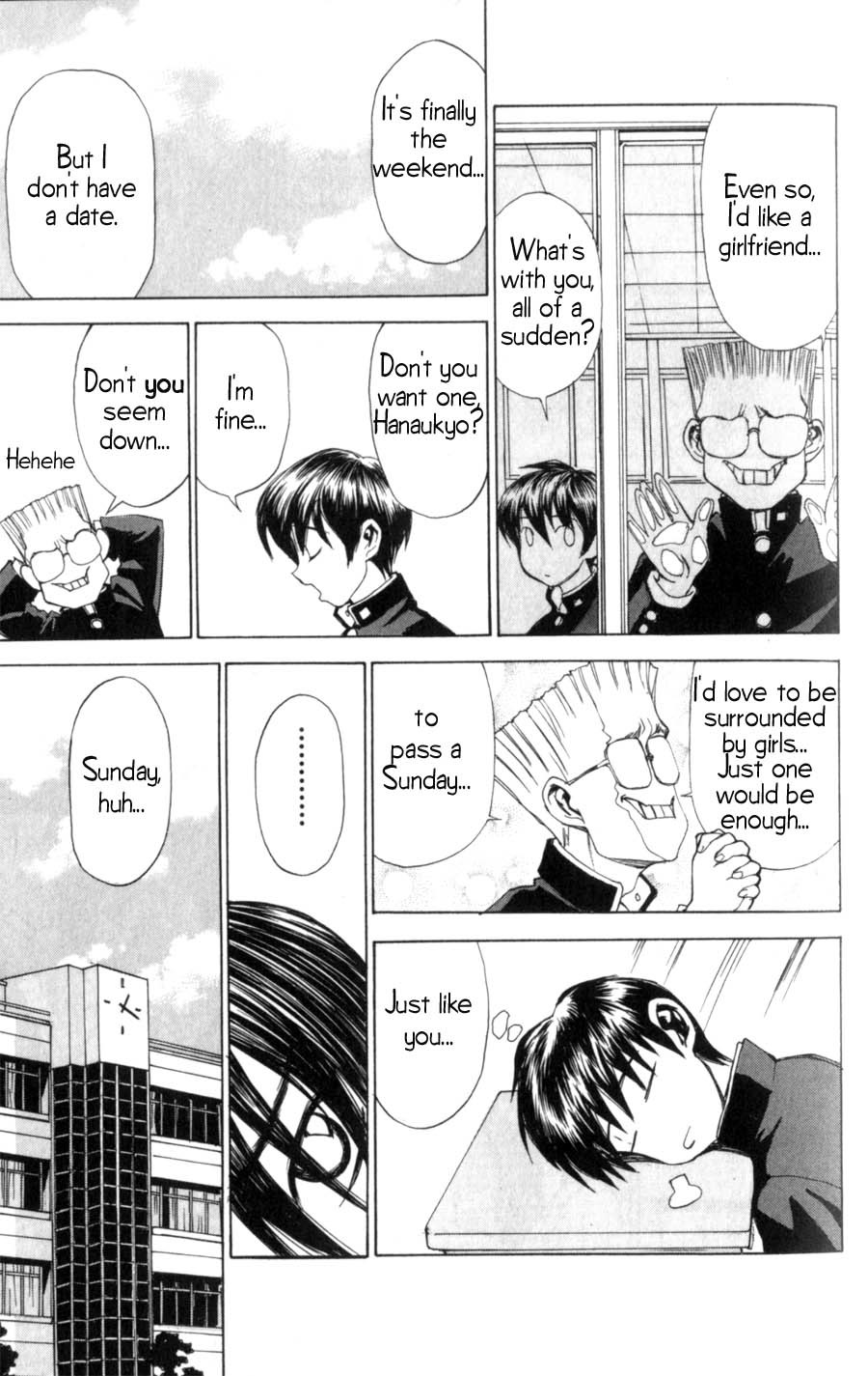 Hanaukyo Maid Tai Chapter 7 page 4 - Chapter 7: Tarou's Holiday