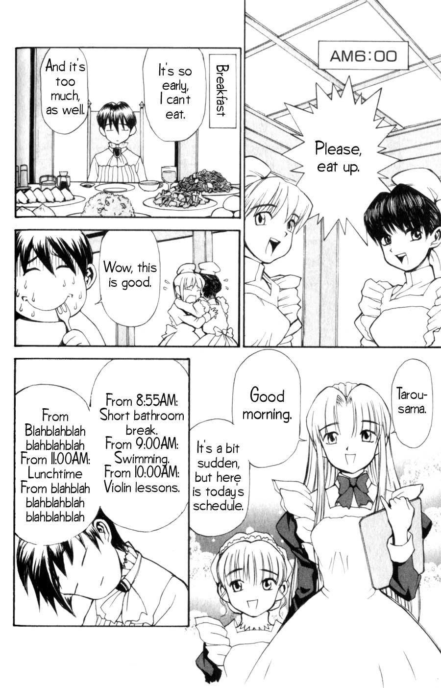 Hanaukyo Maid Tai Chapter 7 page 9 - Chapter 7: Tarou's Holiday