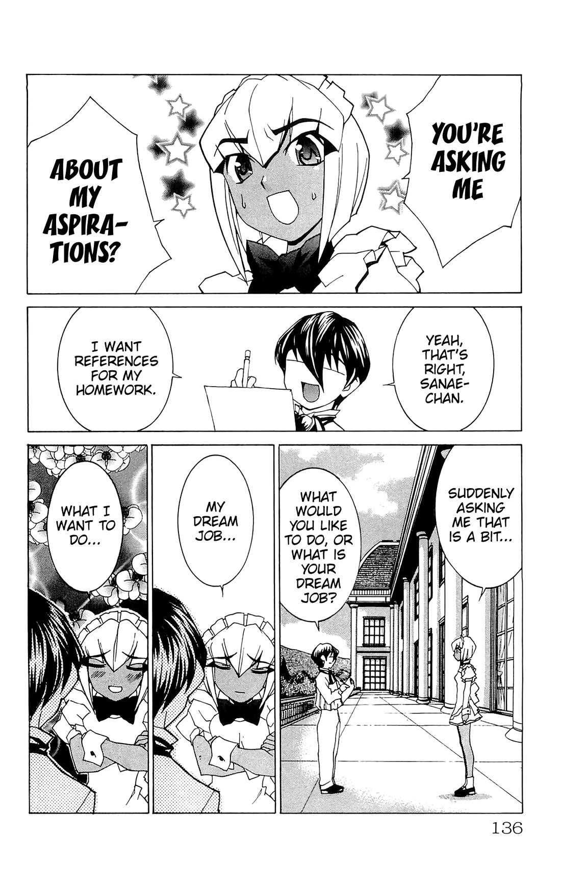 Hanaukyo Maid Tai Chapter 70 page 11 - Chapter 70: Tarou's Aspiration